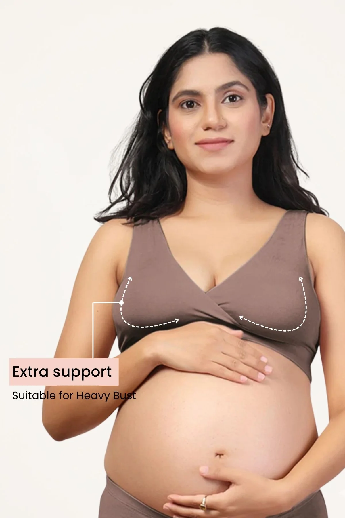 247 (Upgraded) Coco Modal Padded Maternity Feeding Bra - Image 5