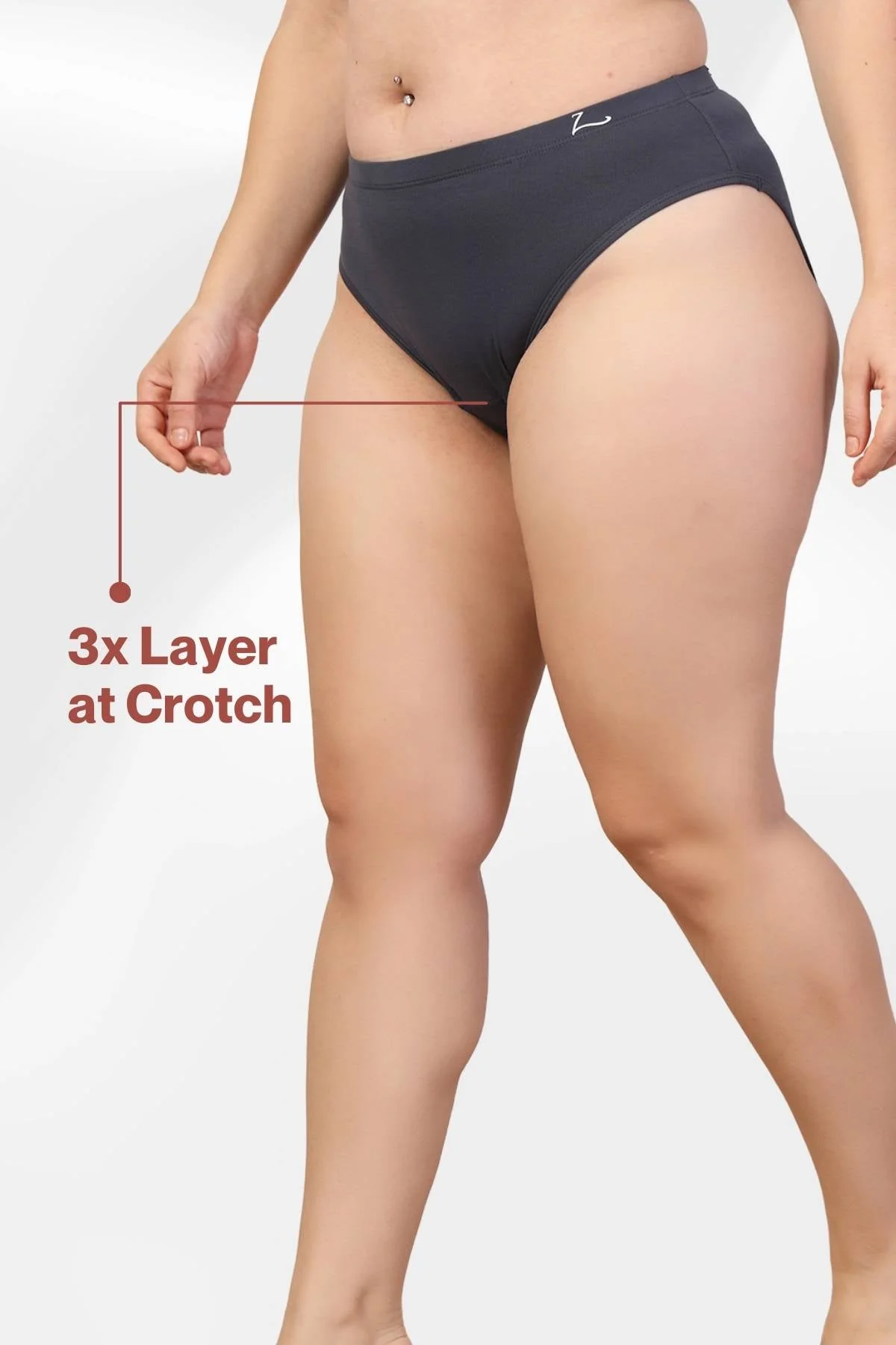 247 Grey Maternity Panty (Pregnancy & Postpartum) - Image 16