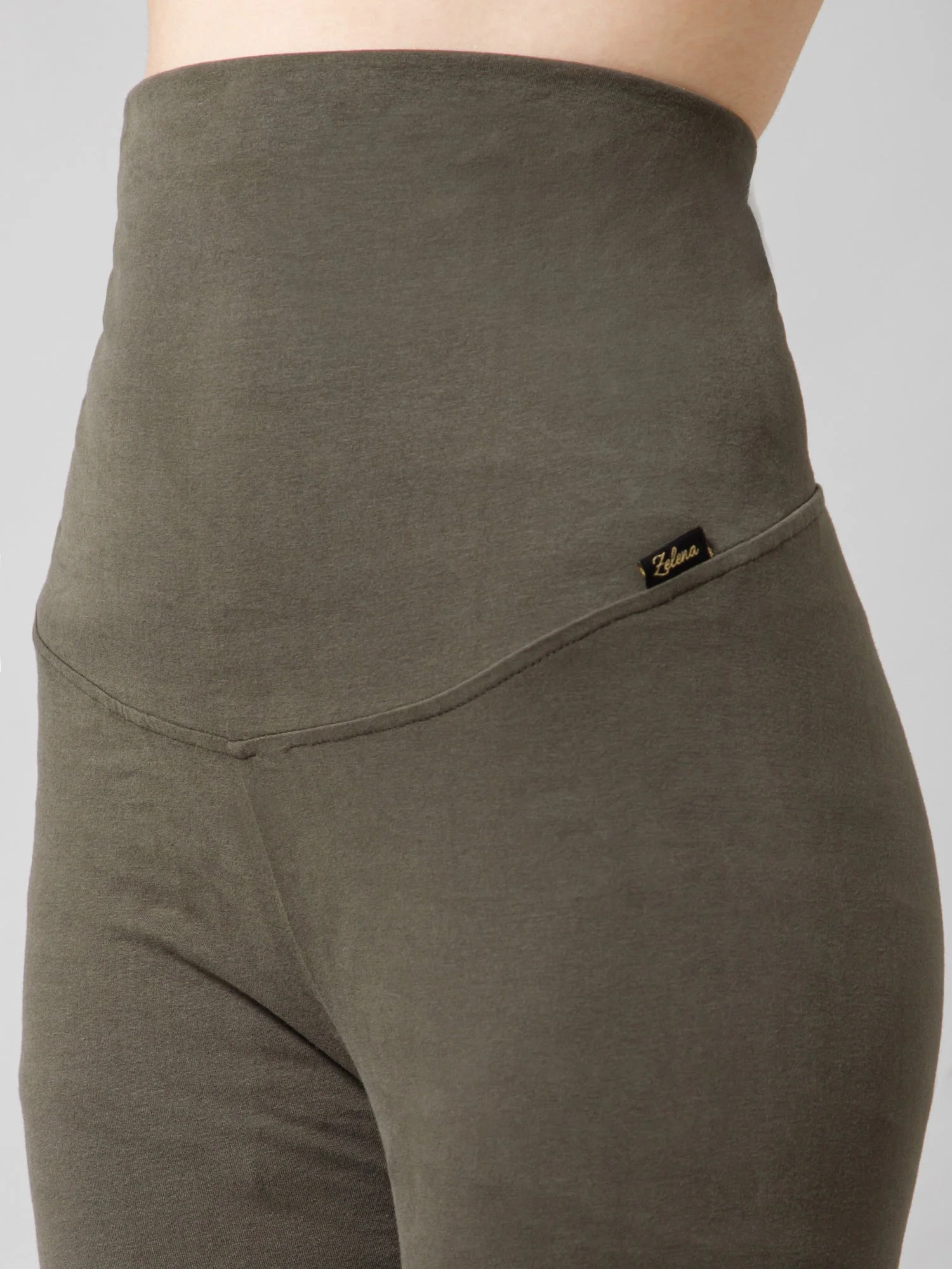 247 Zactive™ Avocado High Waisted Maternity Leggings - Image 4