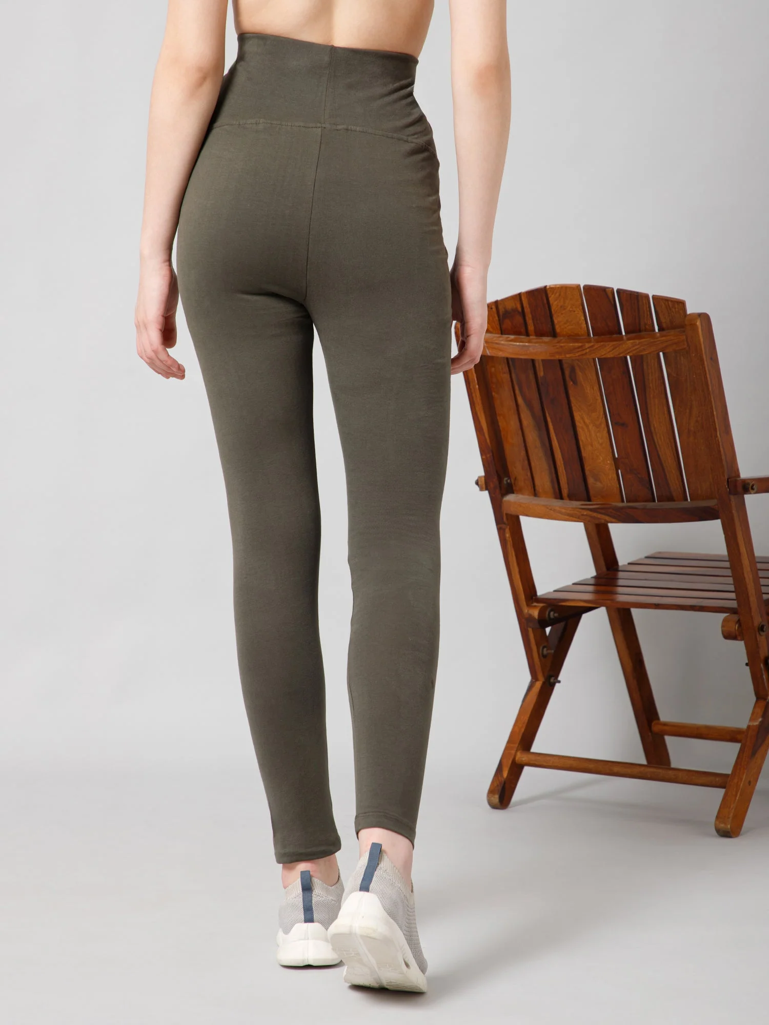 247 Zactive™ Avocado High Waisted Maternity Leggings - Image 5