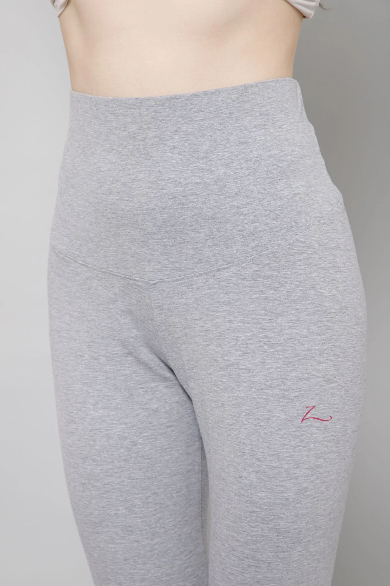 247 Zactive™ Grey High Waisted Maternity Leggings - Image 2