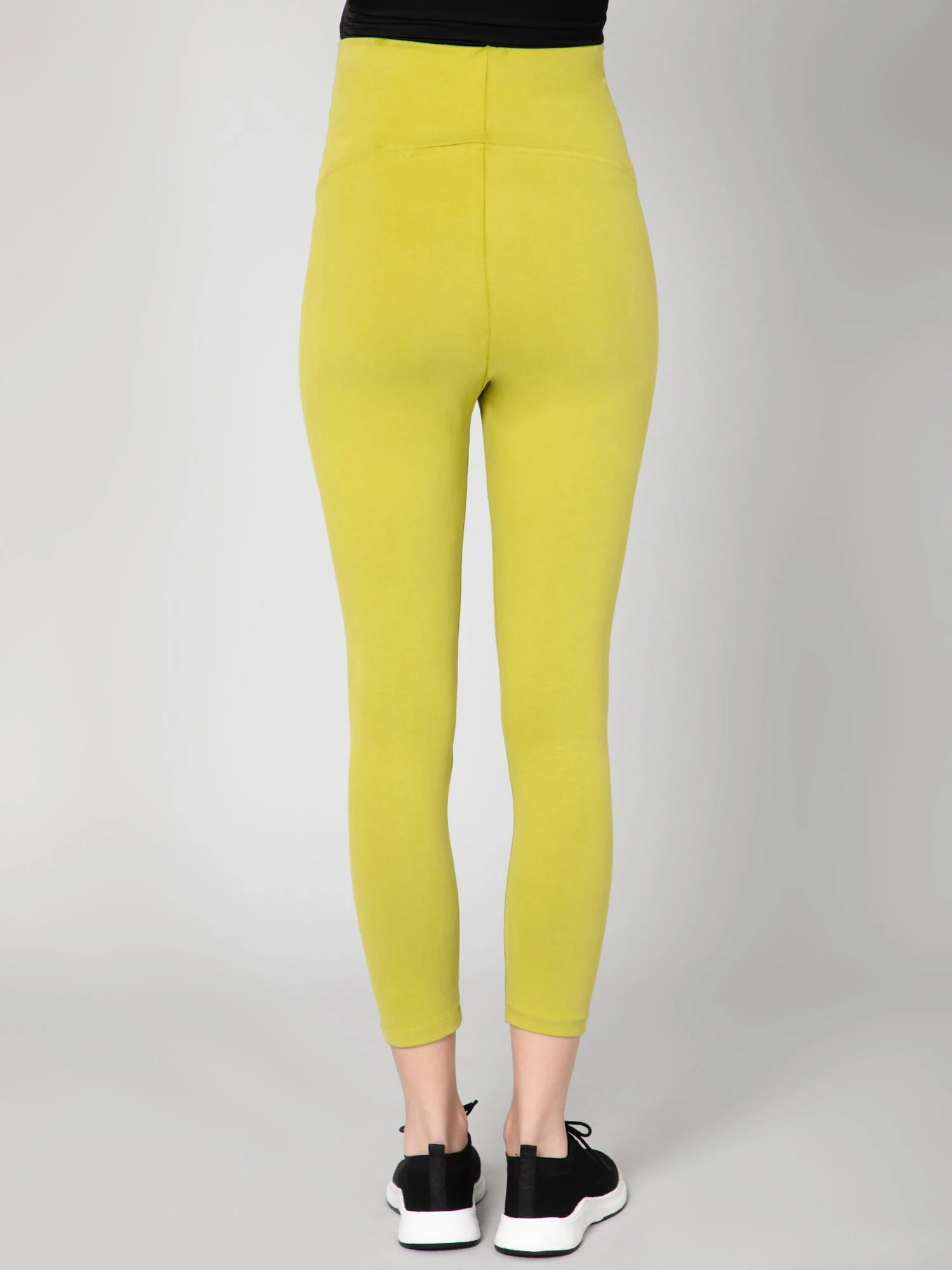 247 Zactive Olive Green High Waisted Maternity Leggings - Image 4