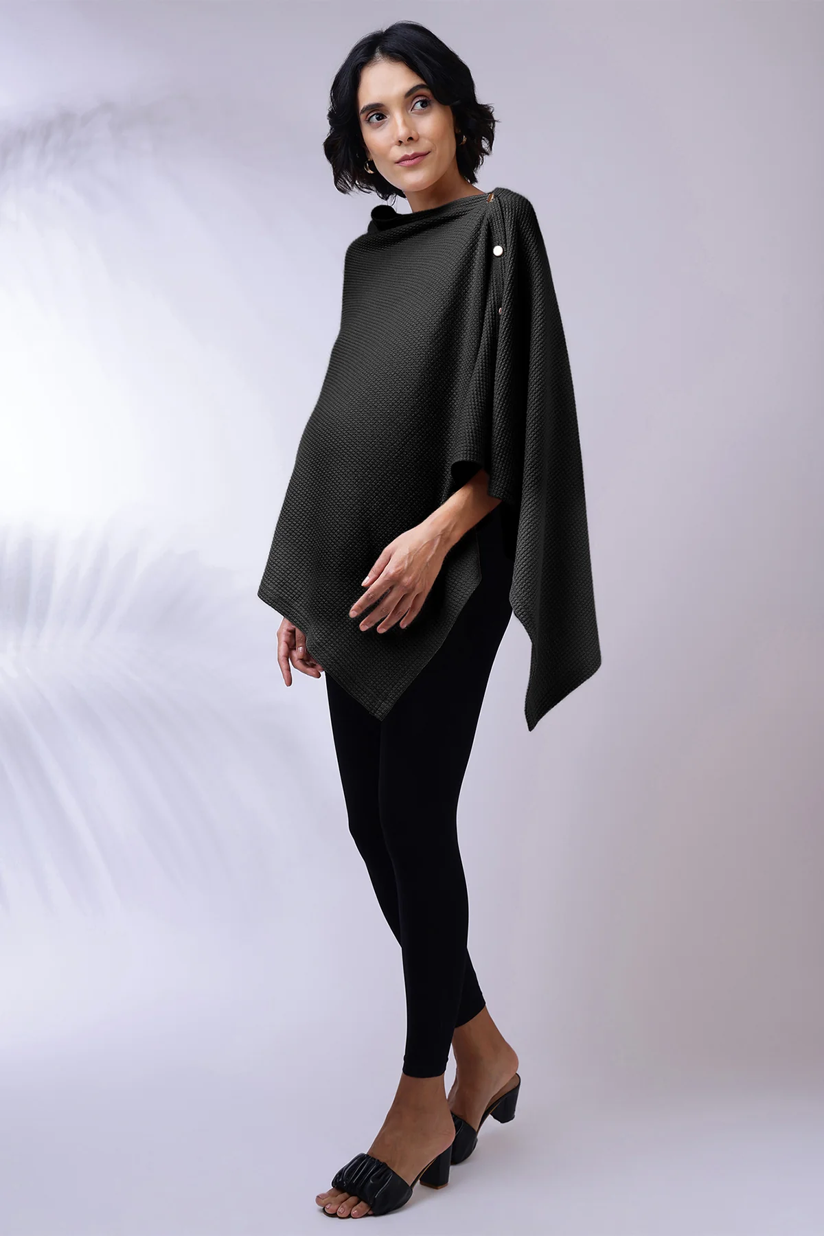 Amara Nursing Cover - Black - Image 11