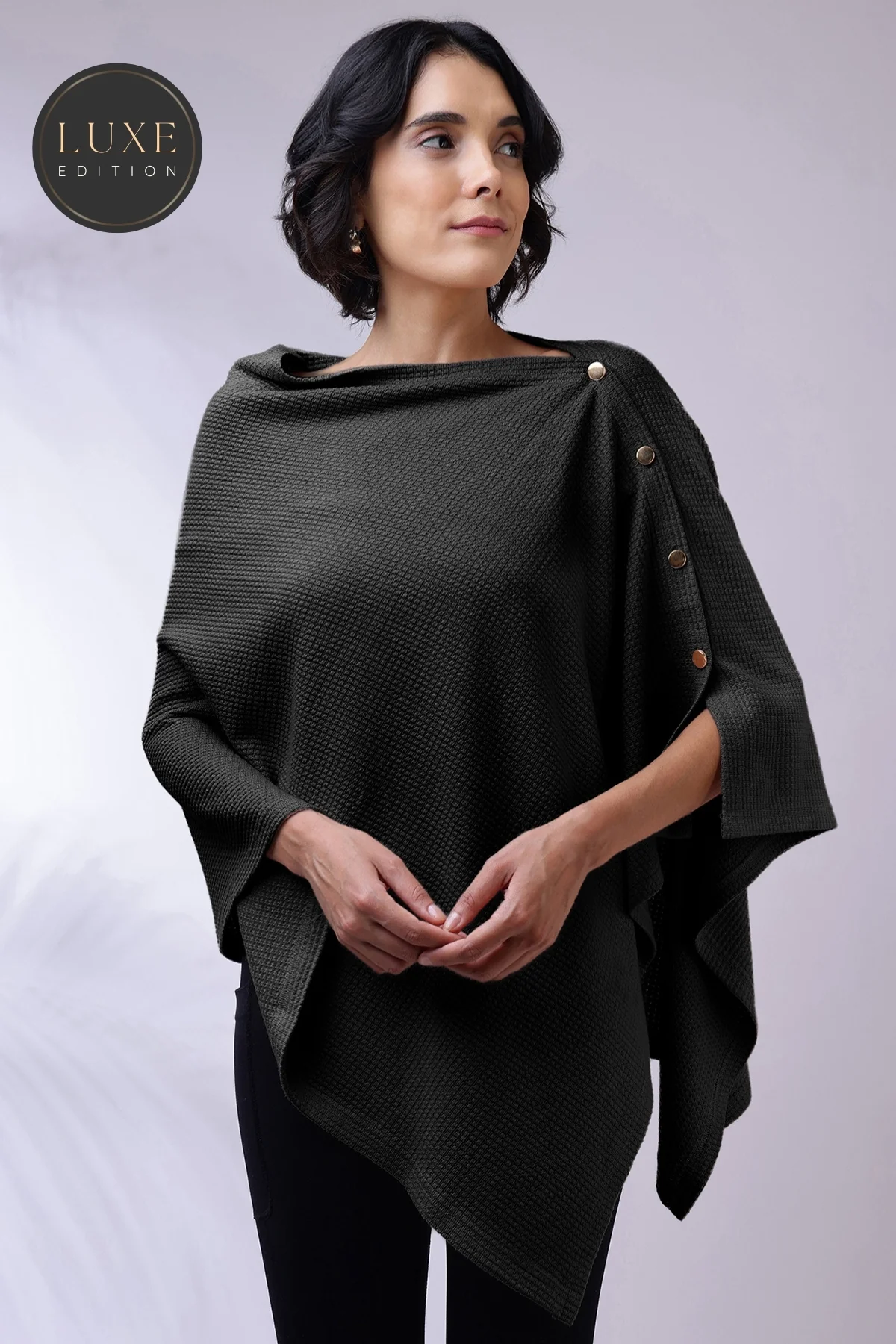 Amara Nursing Cover - Black - Image 3