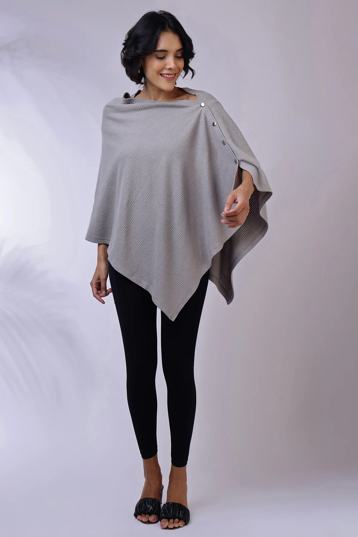 Amara Nursing Cover - Grey - Image 10