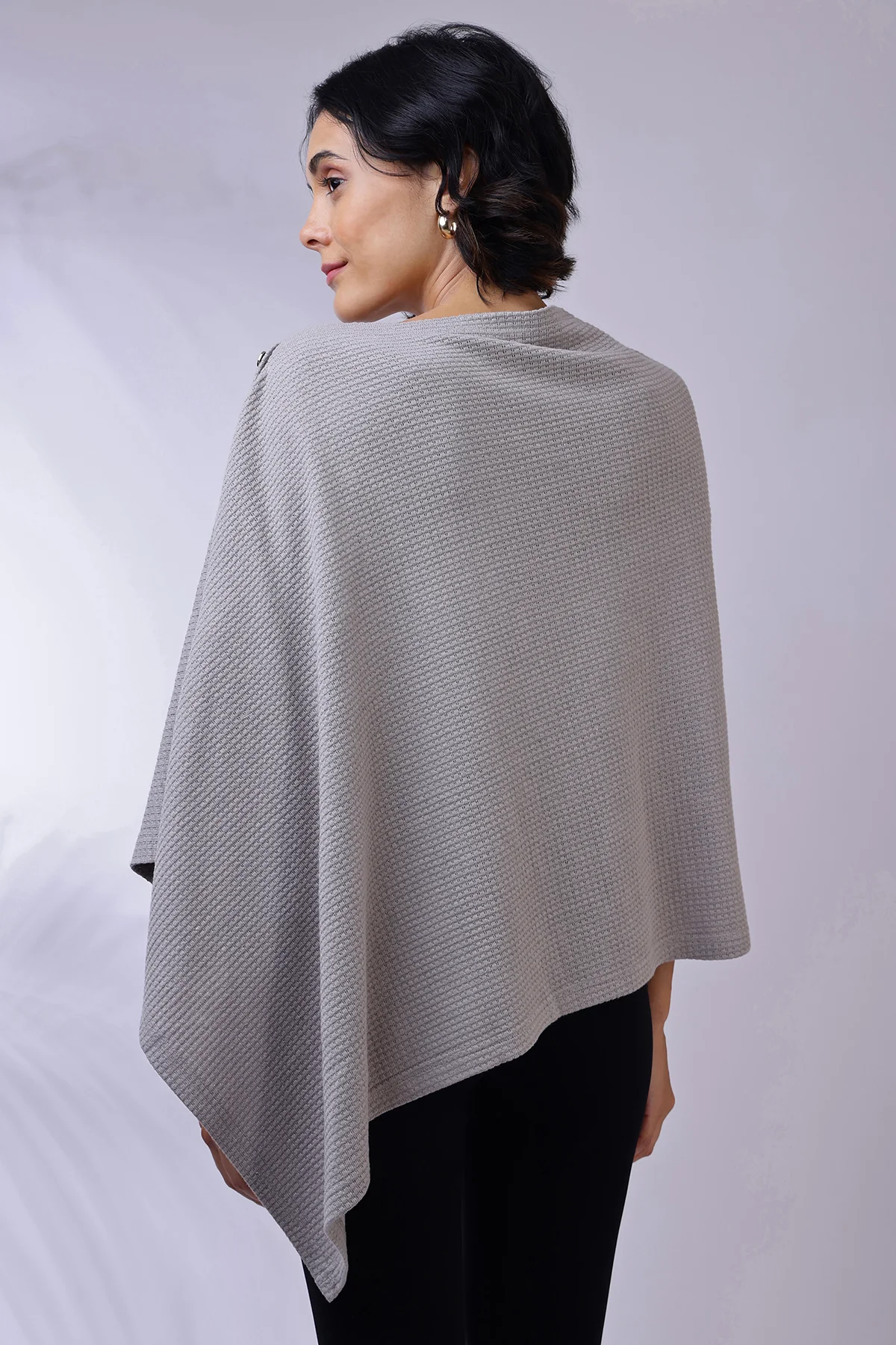 Amara Nursing Cover - Grey - Image 11