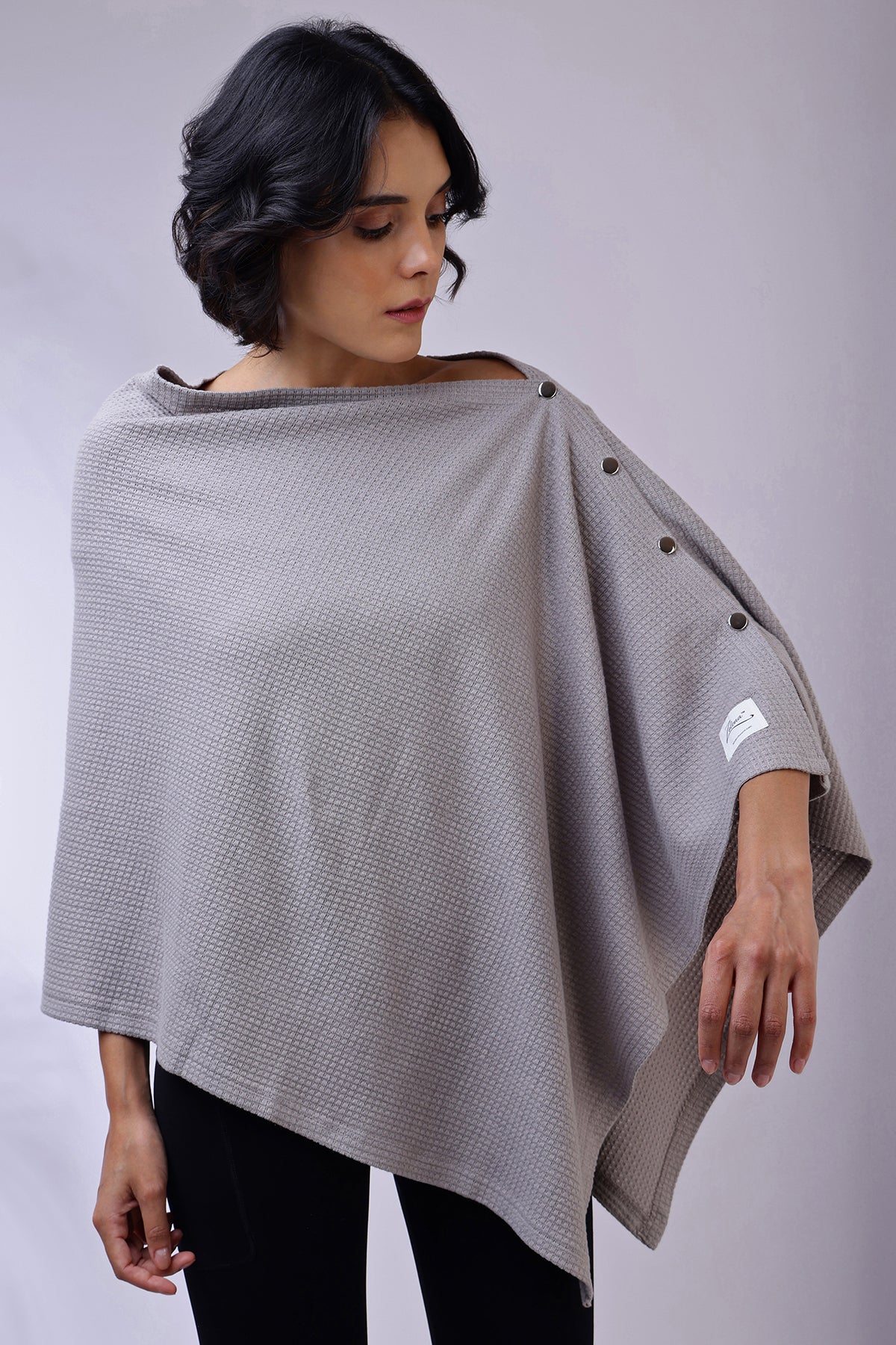 Amara Nursing Cover - Grey - Image 13