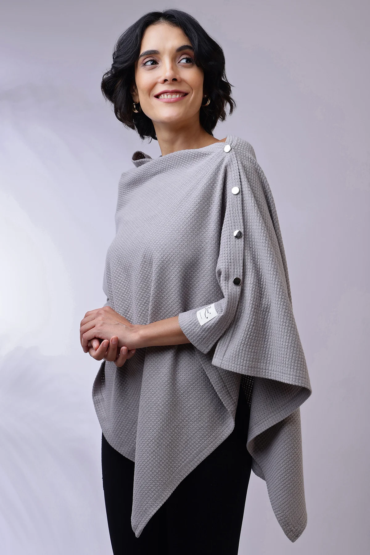 Amara Nursing Cover - Grey - Image 7