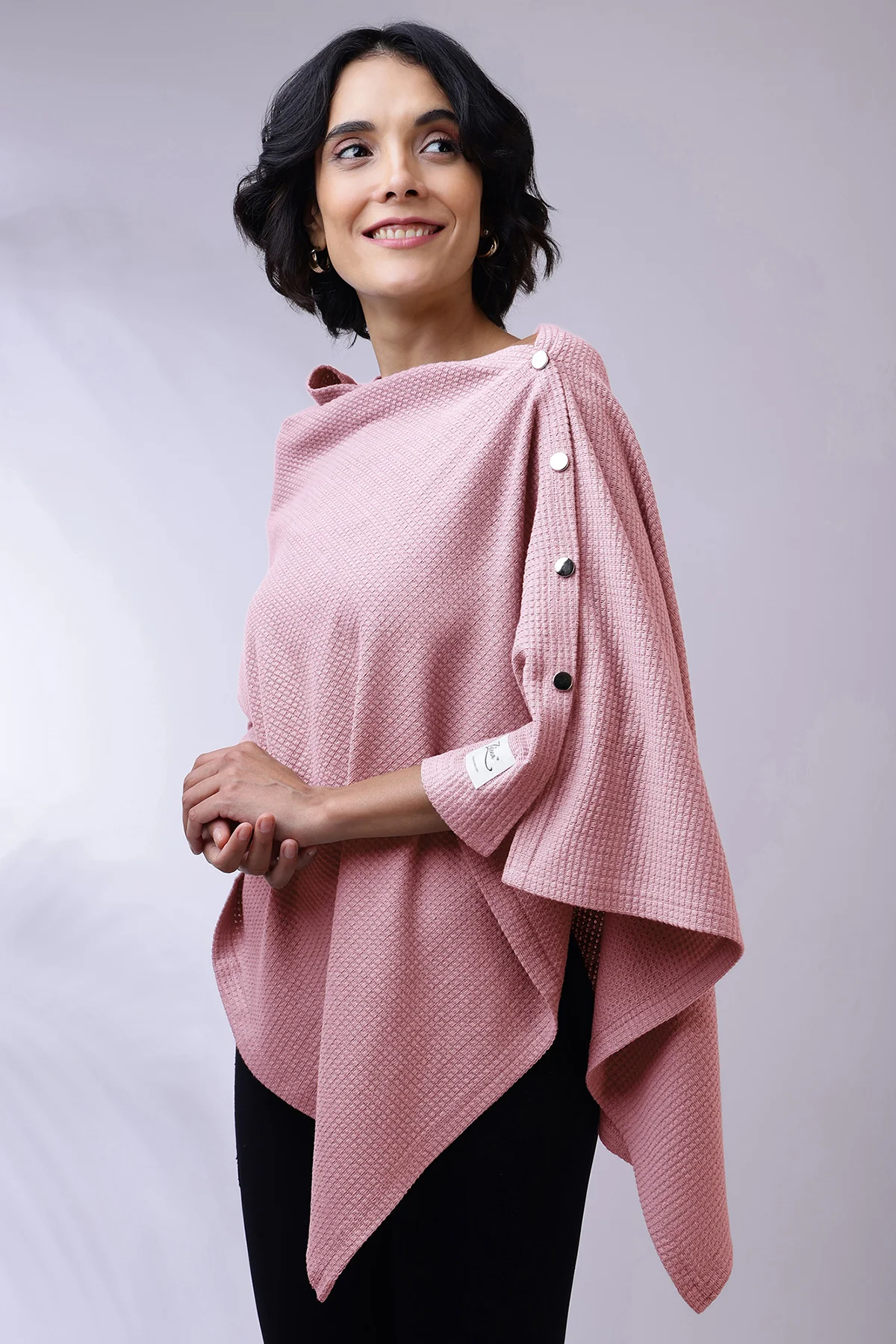 Amara Nursing Cover - Light Pink - Image 12