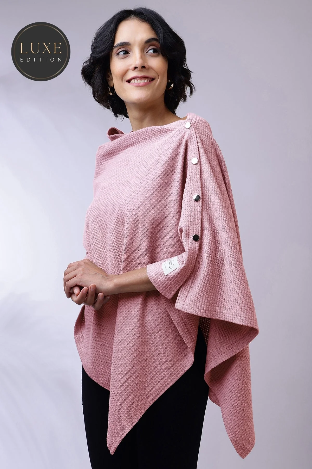 Amara Nursing Cover - Light Pink - Image 13