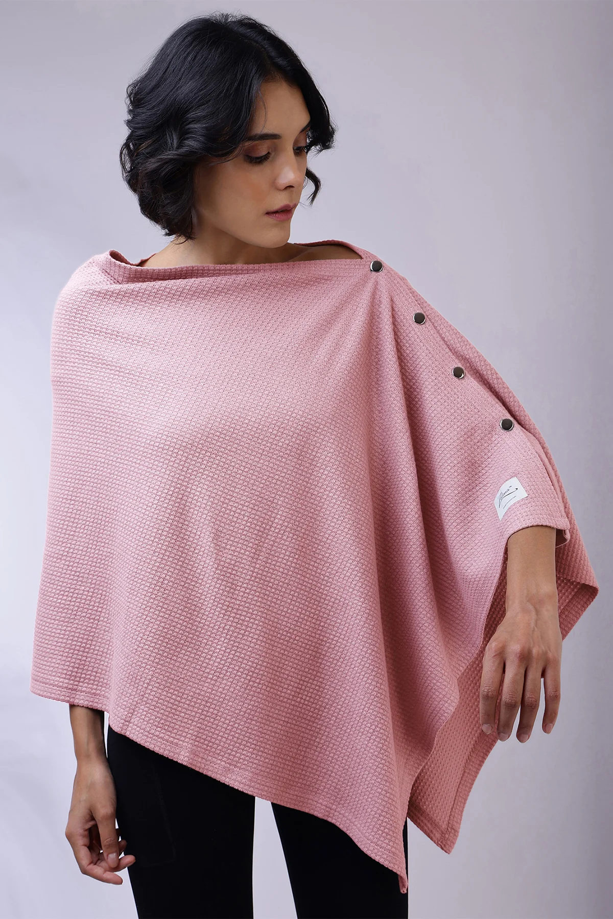 Amara Nursing Cover - Light Pink - Image 8