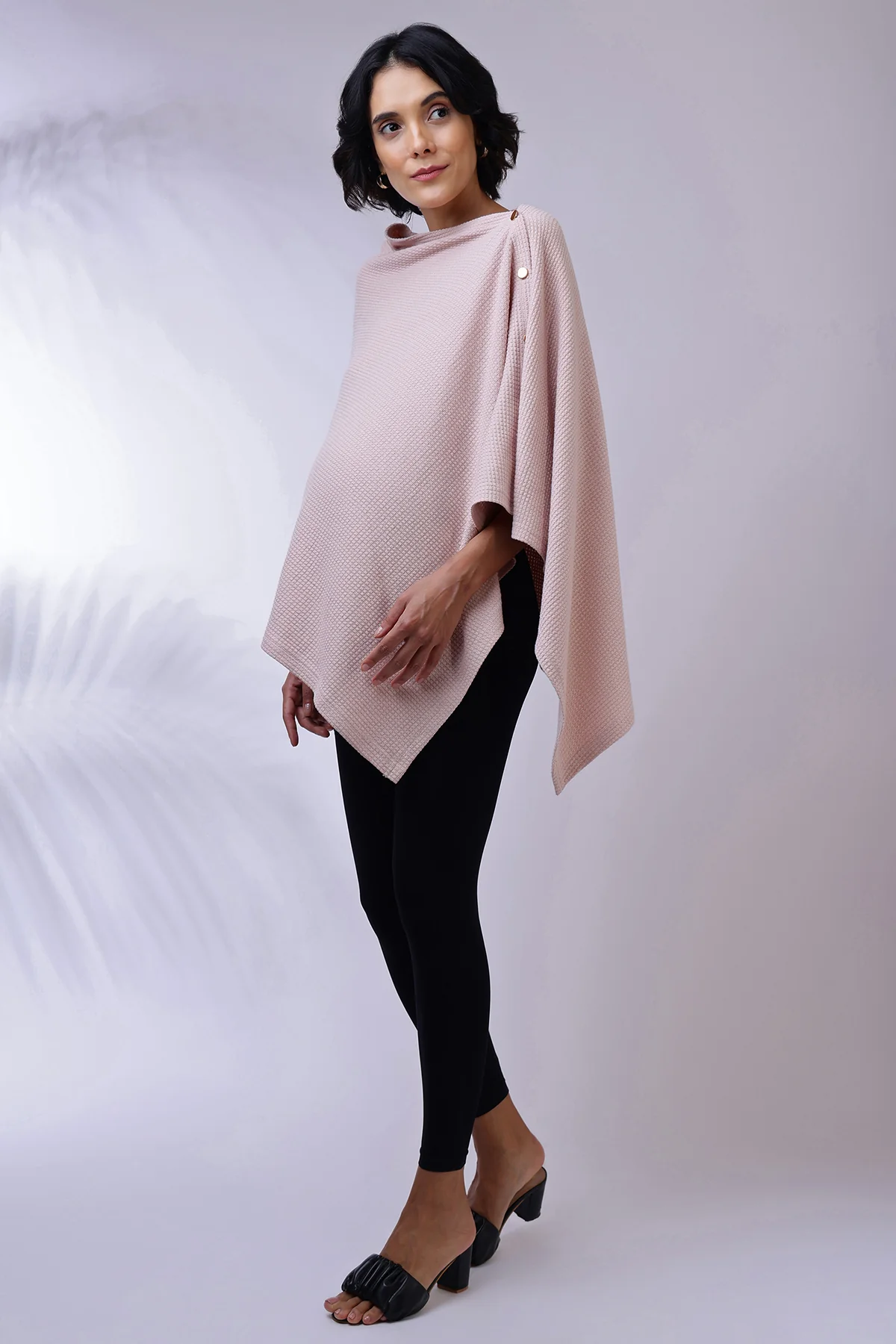 Amara Nursing Cover - Blush Pink - Image 10