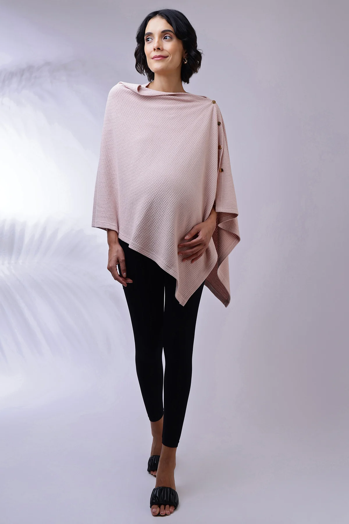 Amara Nursing Cover - Blush Pink - Image 12