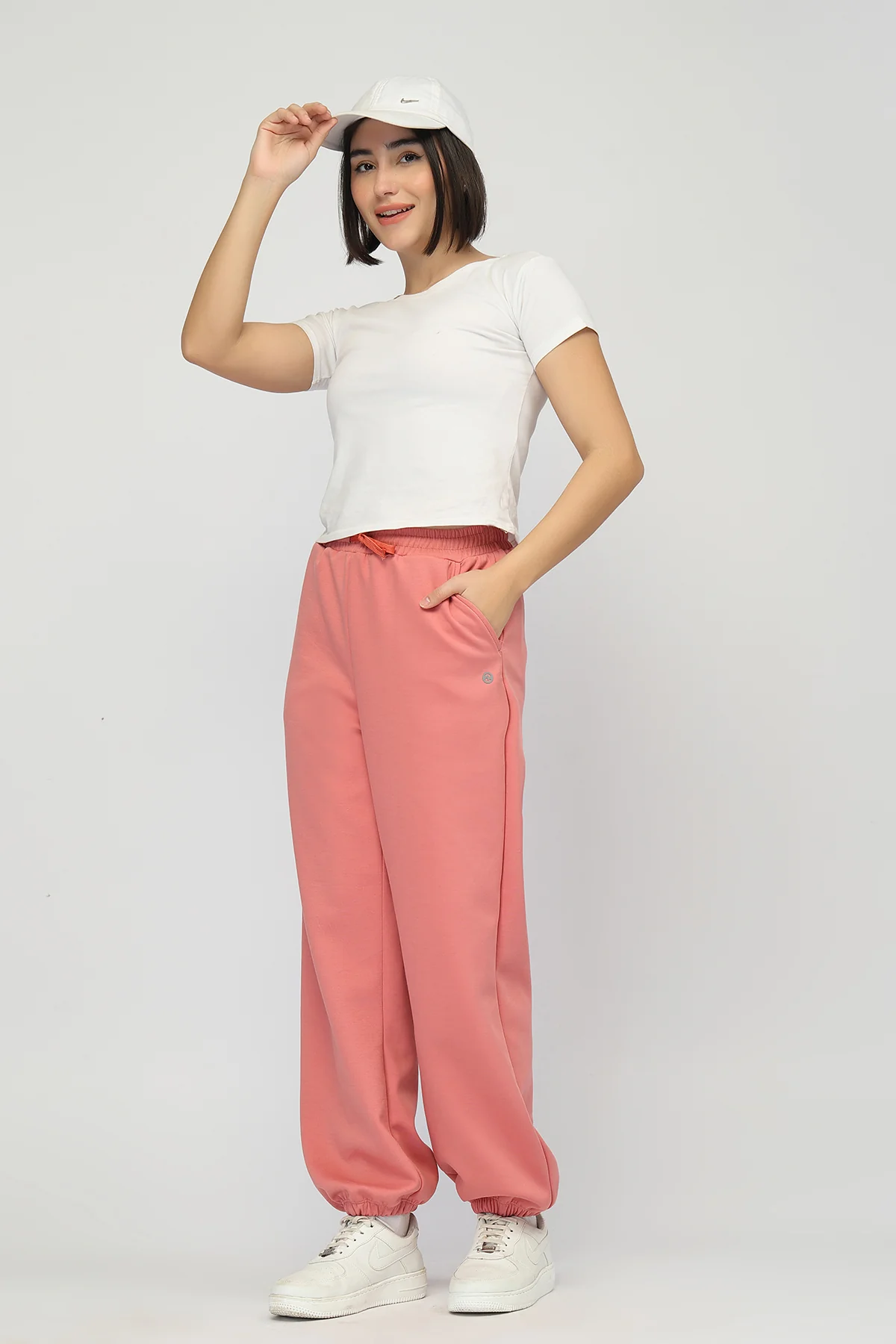 Anaya Maternity Jogger - Pink - Image 4