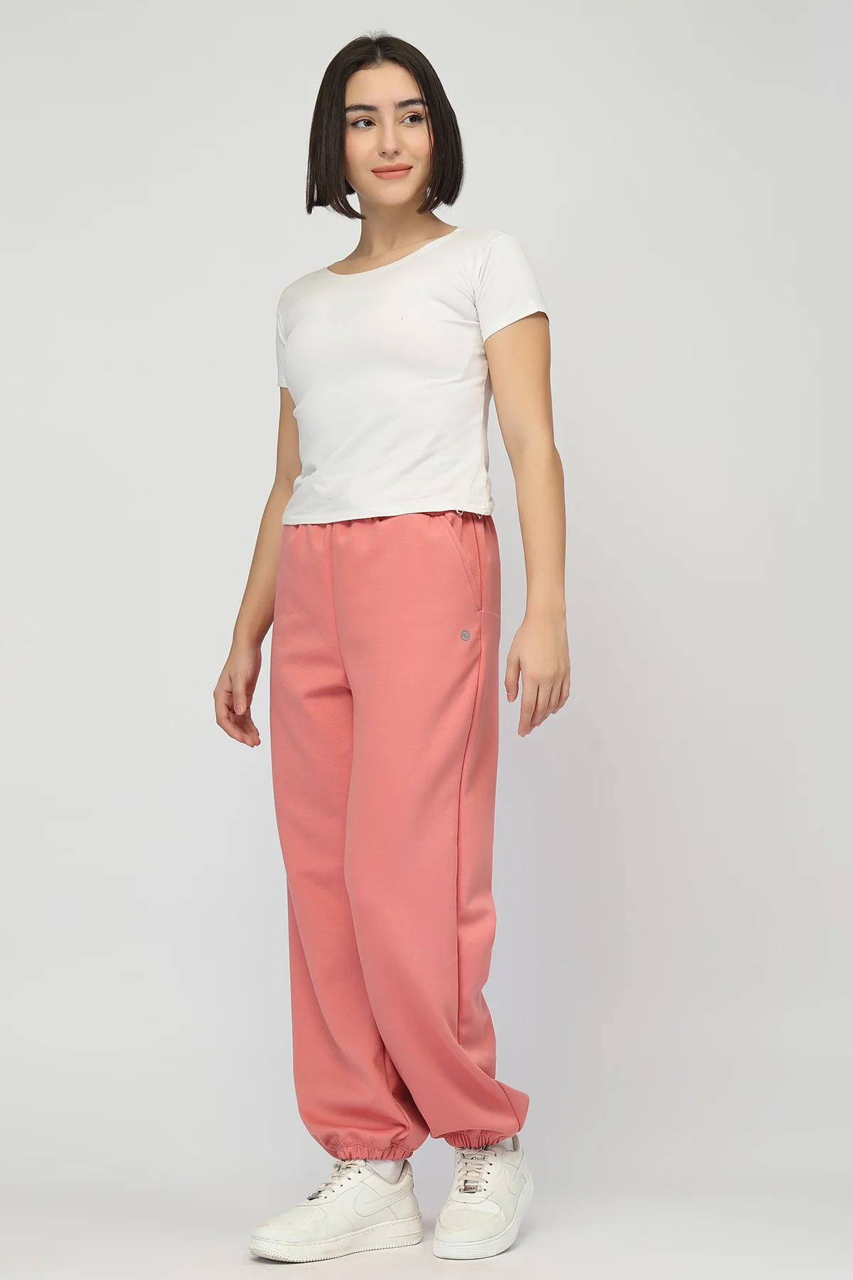 Anaya Maternity Jogger - Pink - Image 8