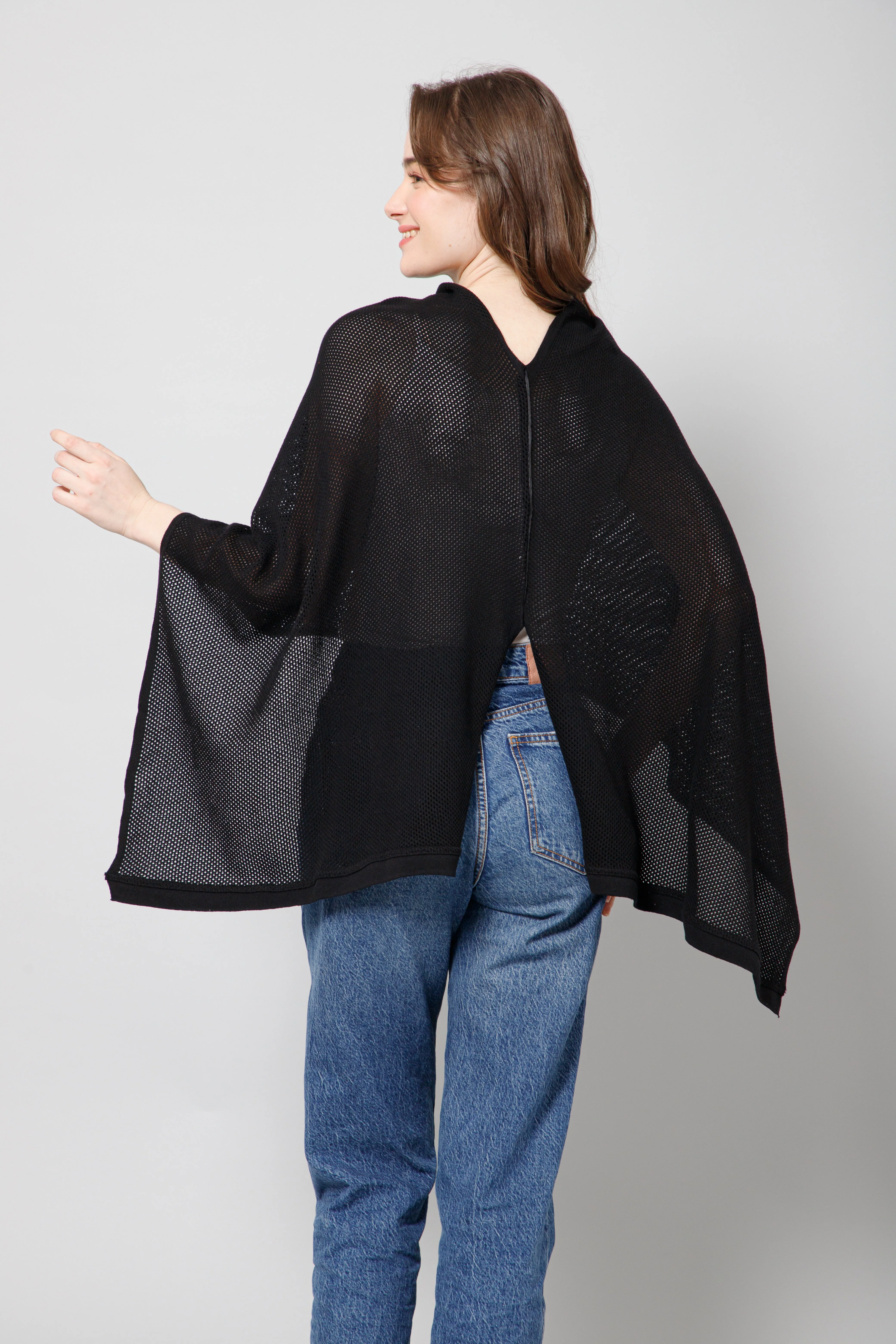 Ebony Elegance Honeycomb Feeding & Nursing Cover - Image 11