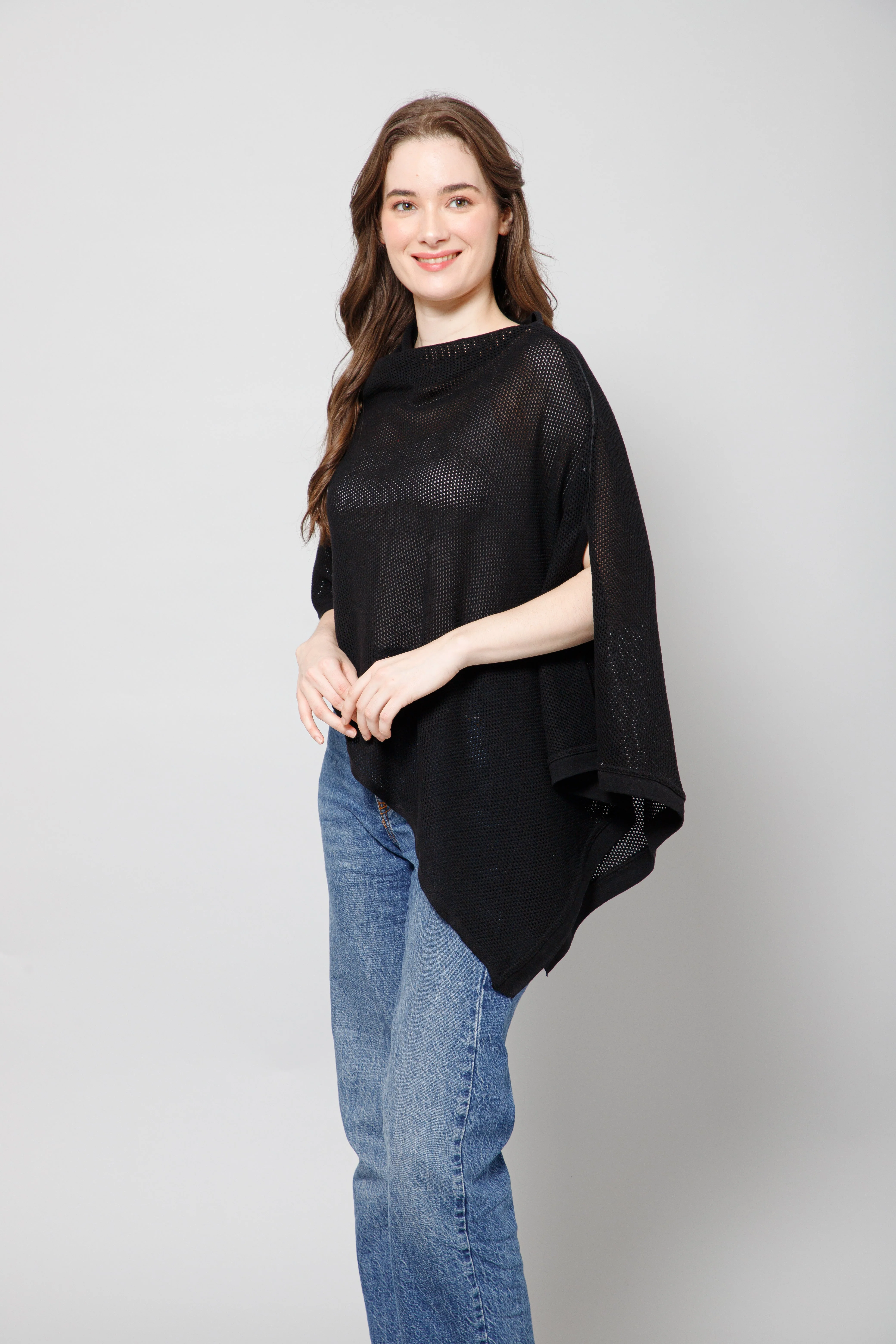 Ebony Elegance Honeycomb Feeding & Nursing Cover - Image 7