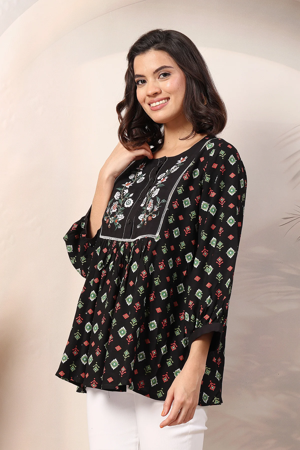 Bloom and Ease Zipless Feeding Maternity Top - Image 7