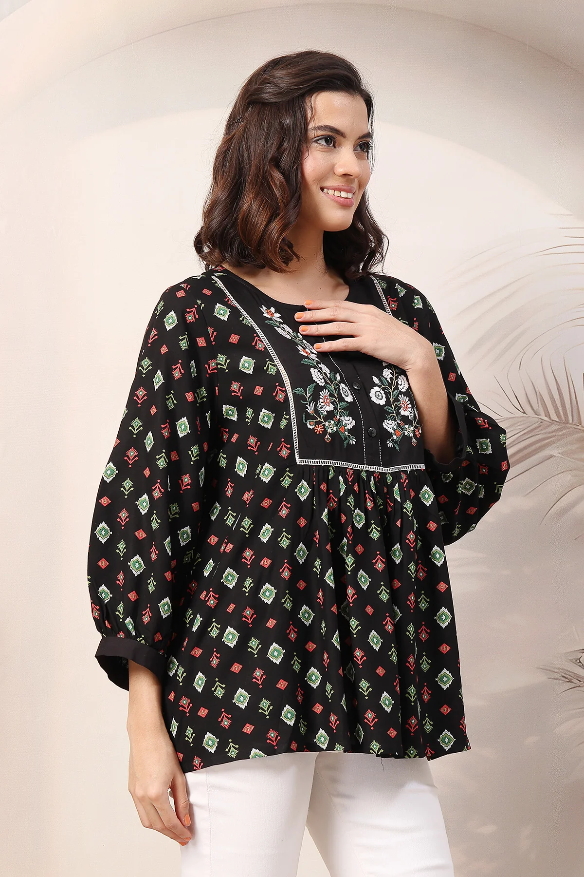Bloom and Ease Zipless Feeding Maternity Top - Image 8