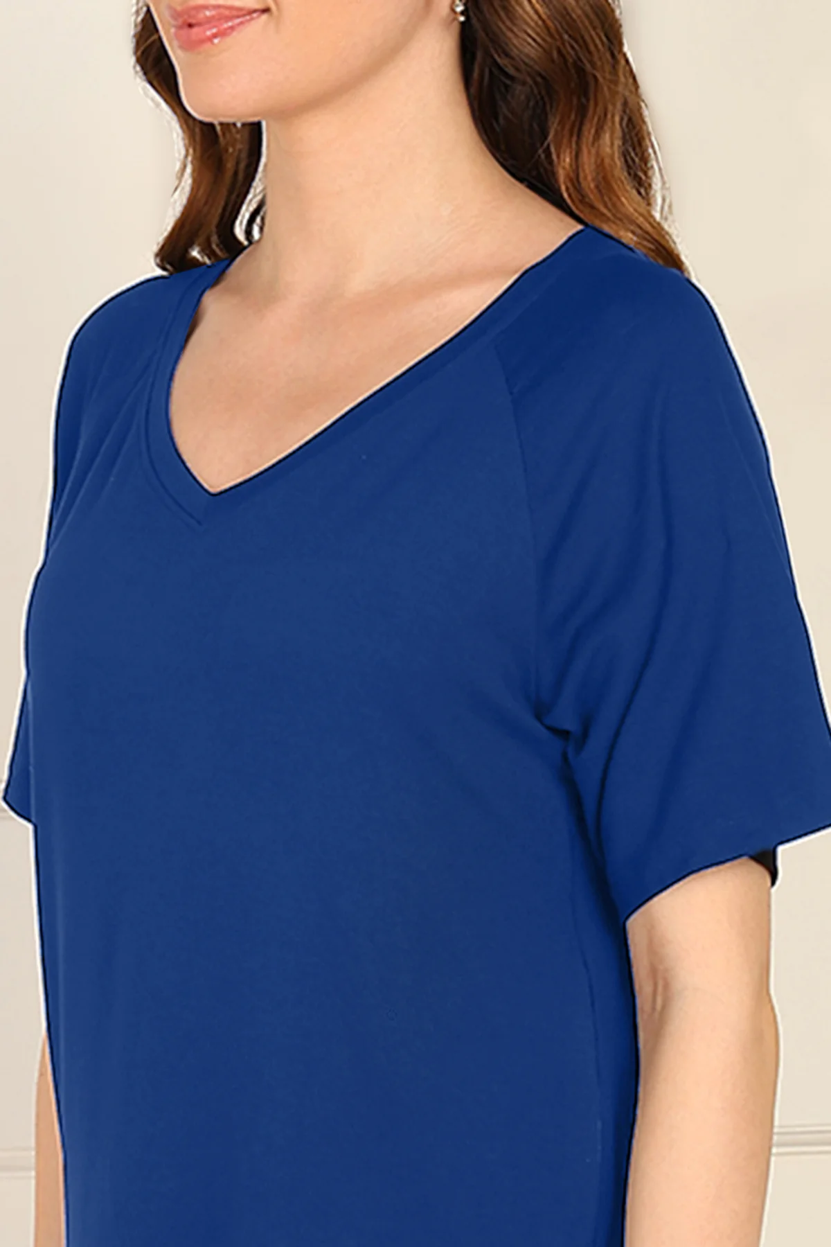 Blue Maternity Palazzo Set - Image 5