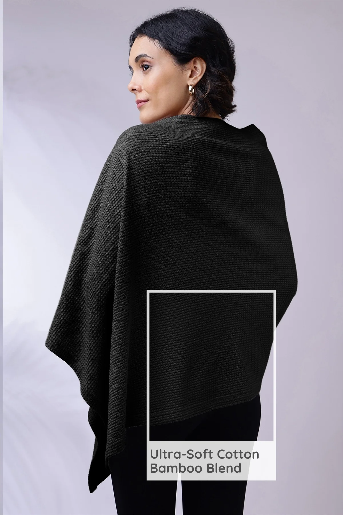 Diana Nursing Cover - Black - Image 4