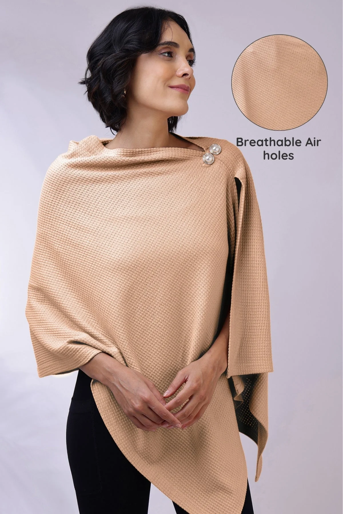Diana Nursing Cover - Champagne - Image 15