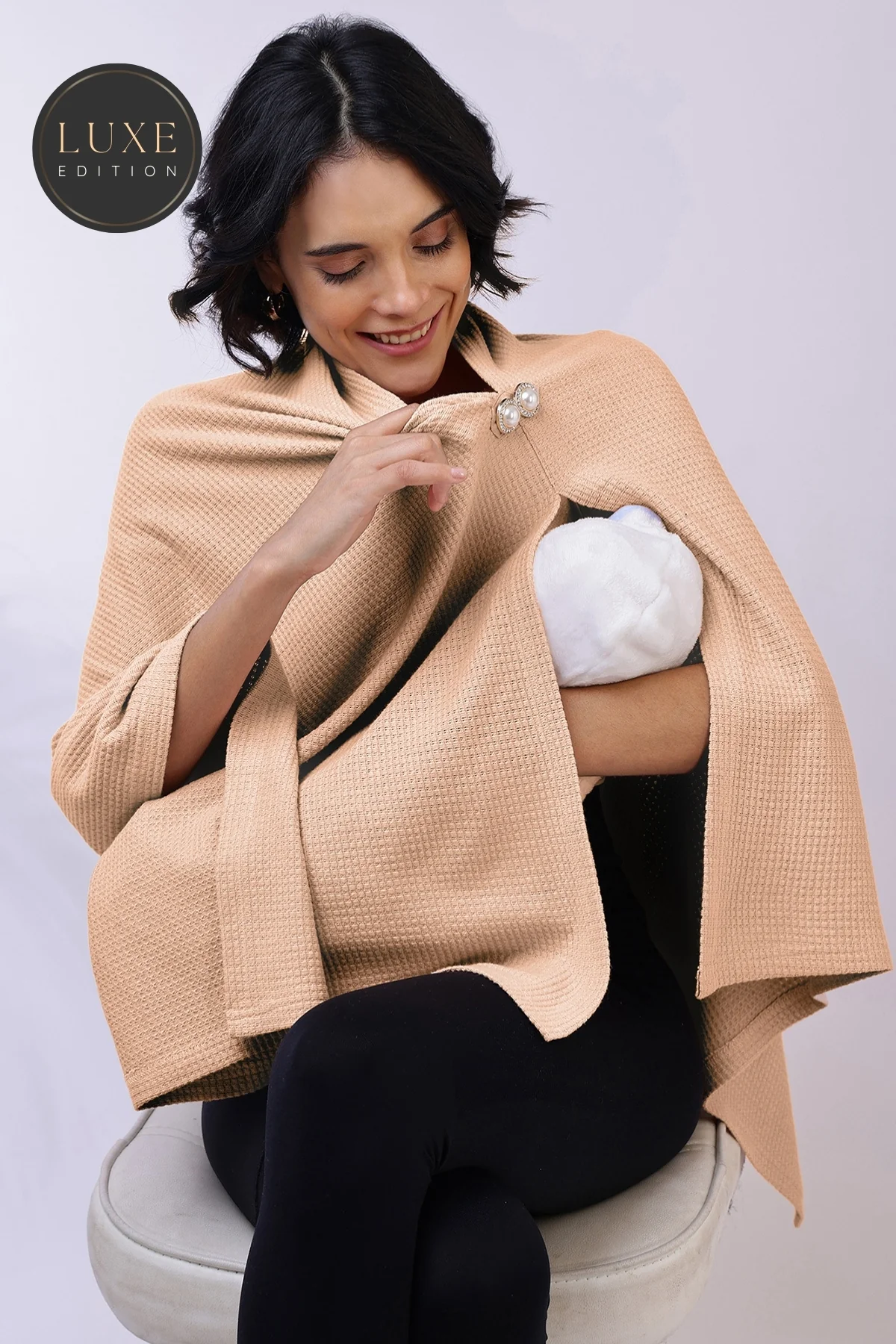 Diana Nursing Cover - Champagne - Image 3