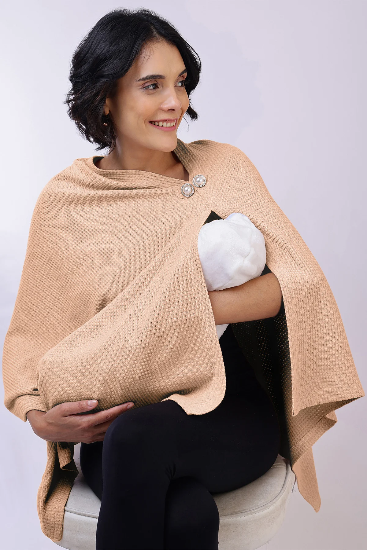 Diana Nursing Cover - Champagne - Image 8
