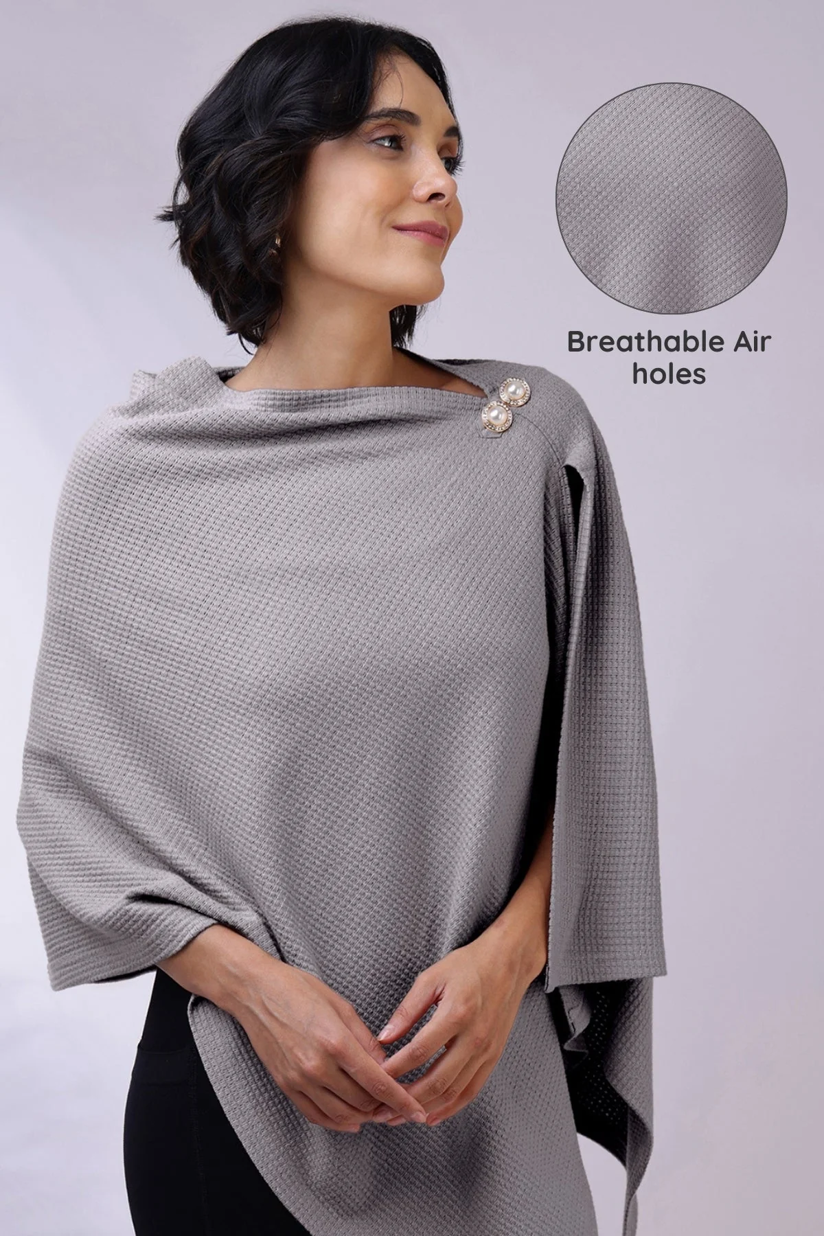 Diana Nursing Cover - Grey - Image 18