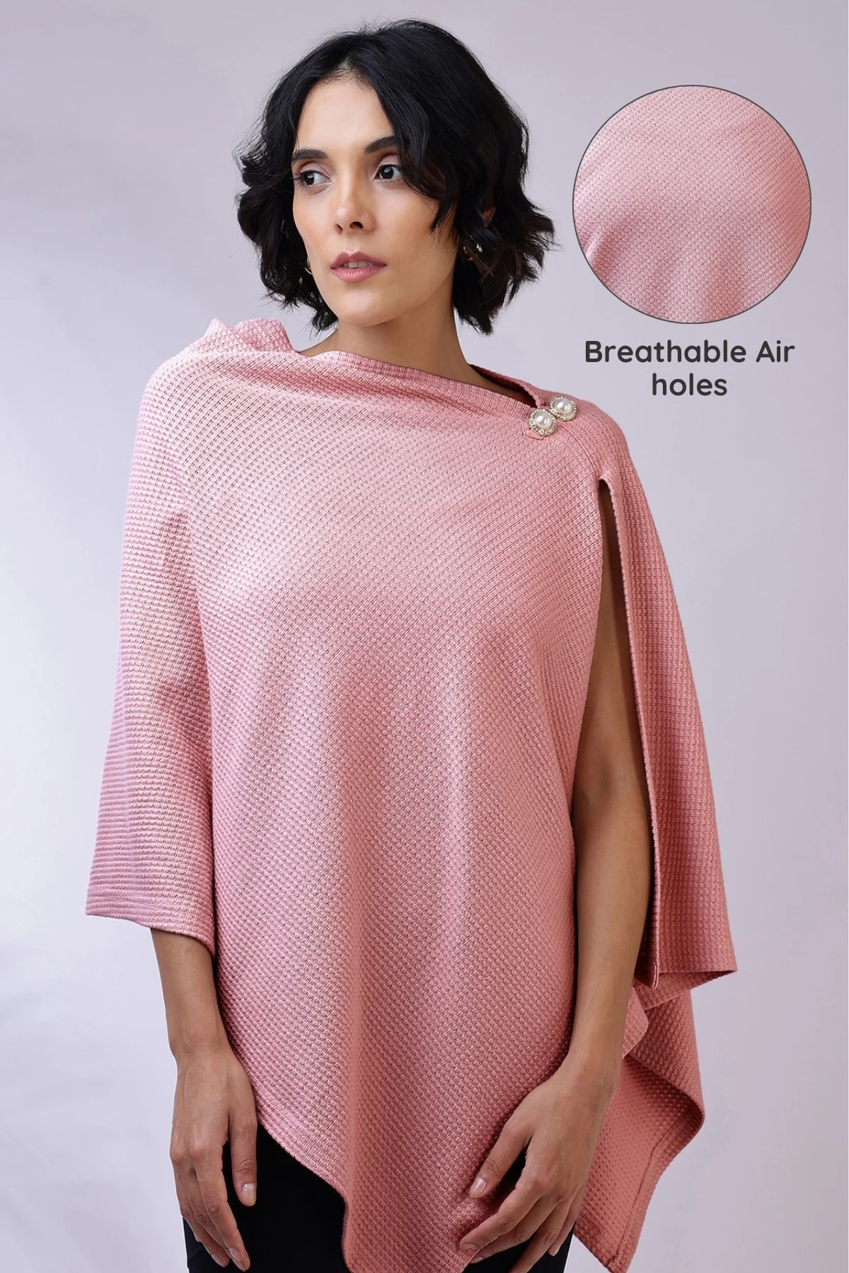 Diana Nursing Cover - Light Pink - Image 6