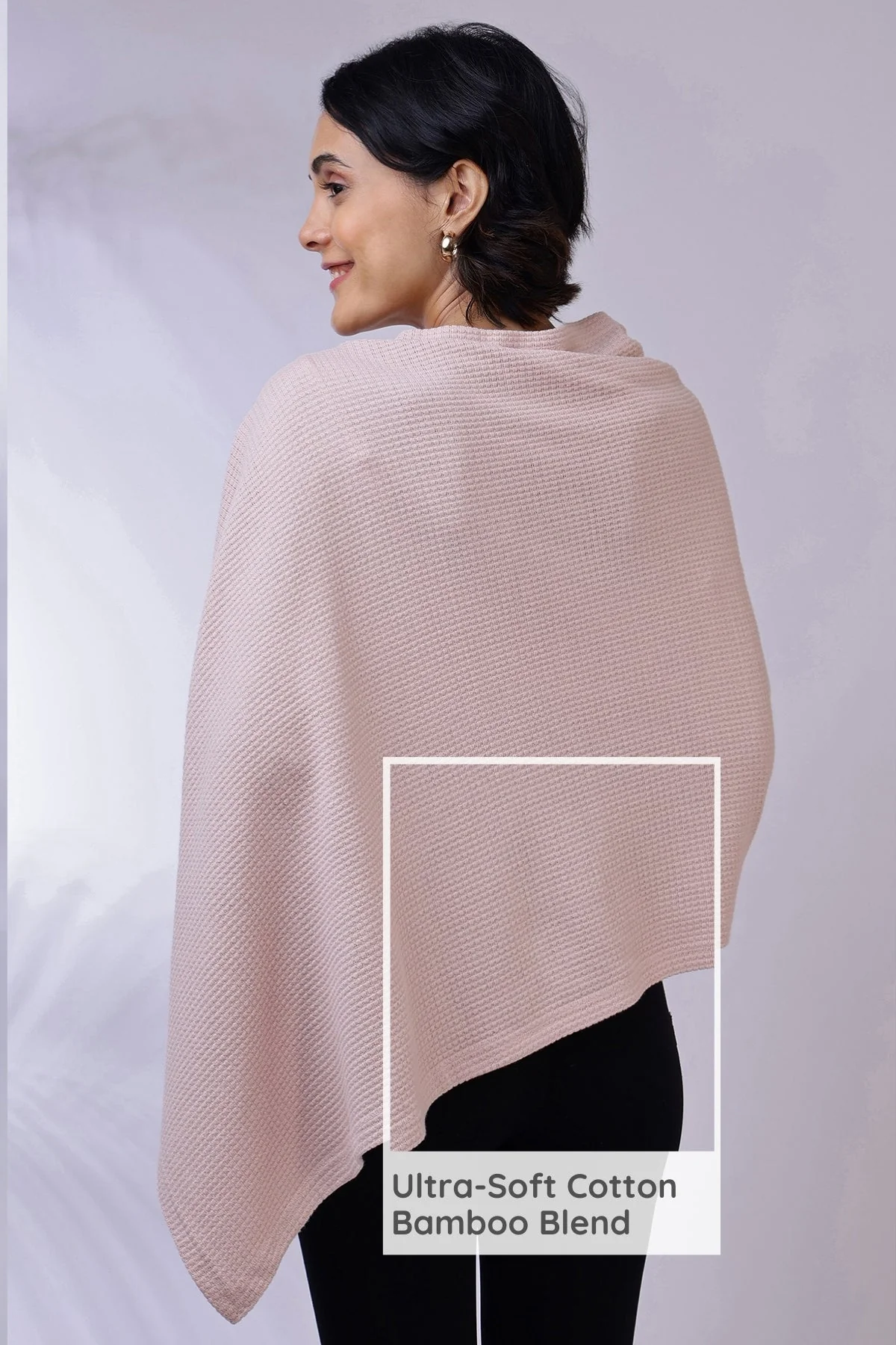 Diana Nursing Cover - Blush Pink - Image 16