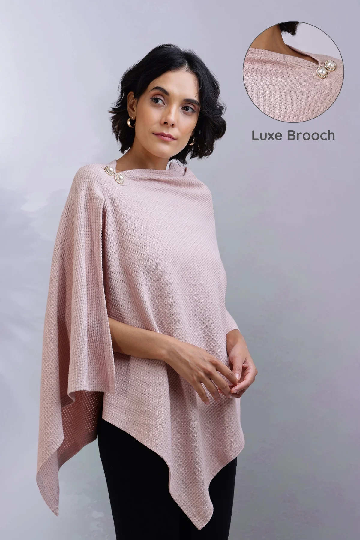 Diana Nursing Cover - Blush Pink - Image 2
