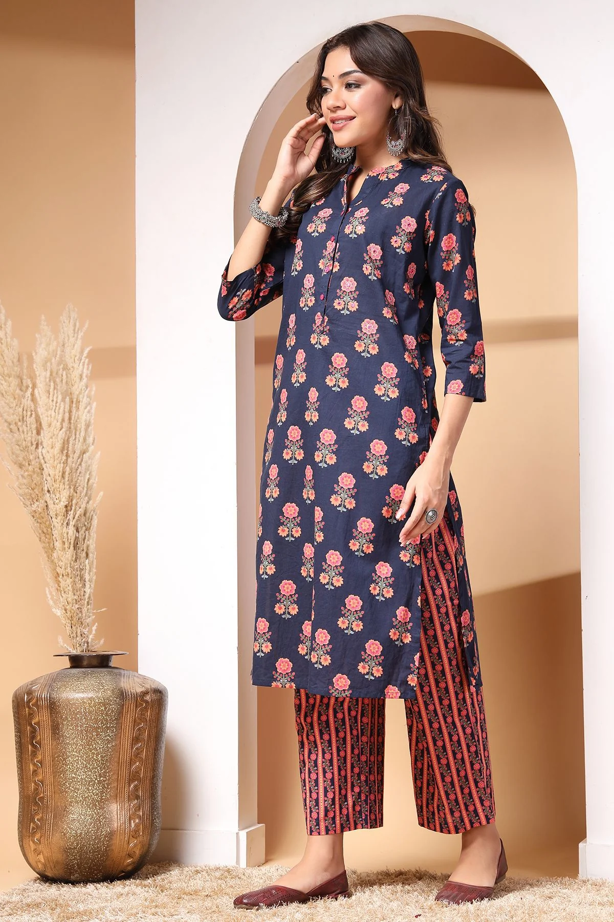 Eden Ensemble Zipless Maternity Feeding Kurta Set - Image 10