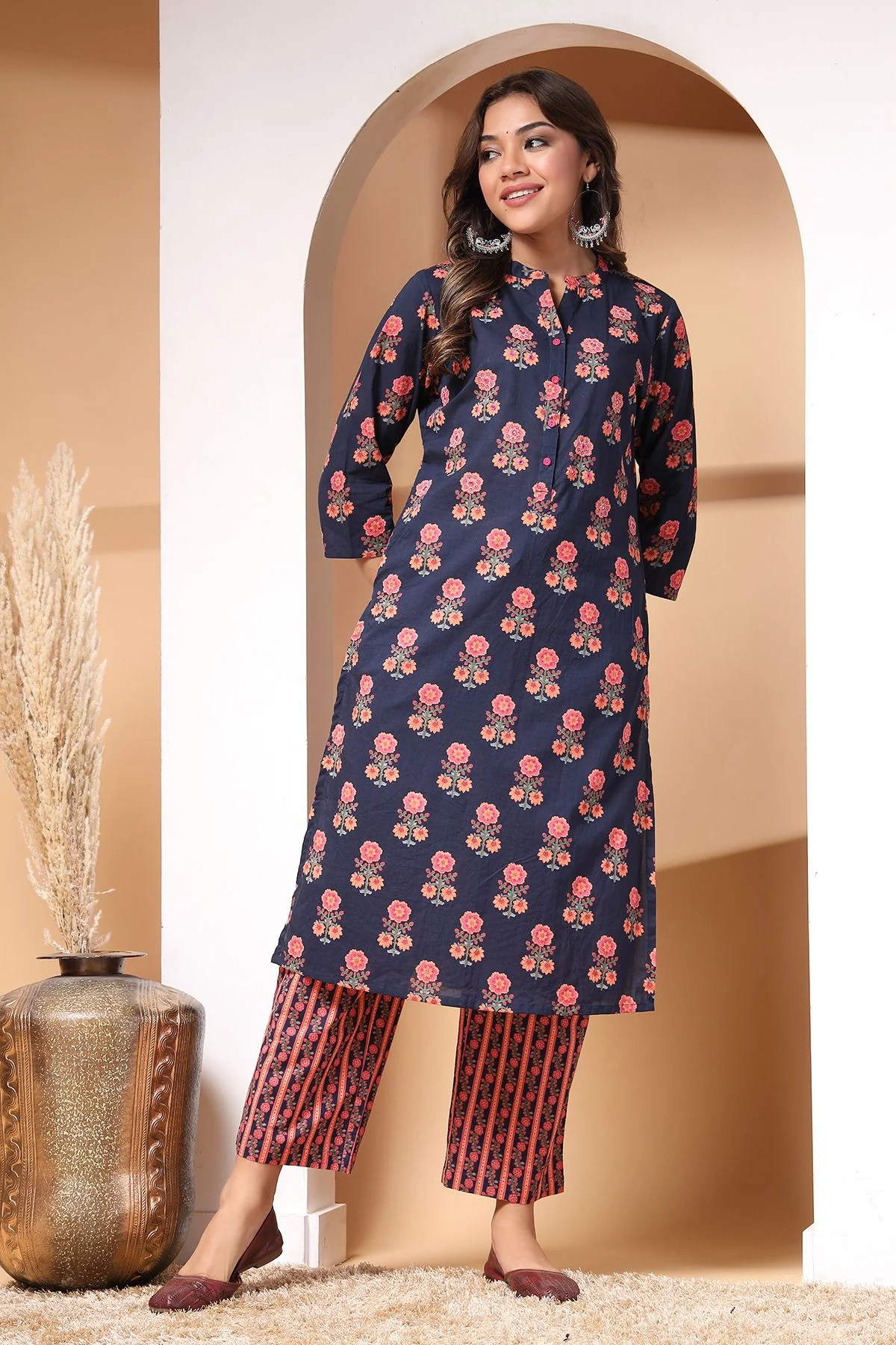 Eden Ensemble Zipless Maternity Feeding Kurta Set - Image 7