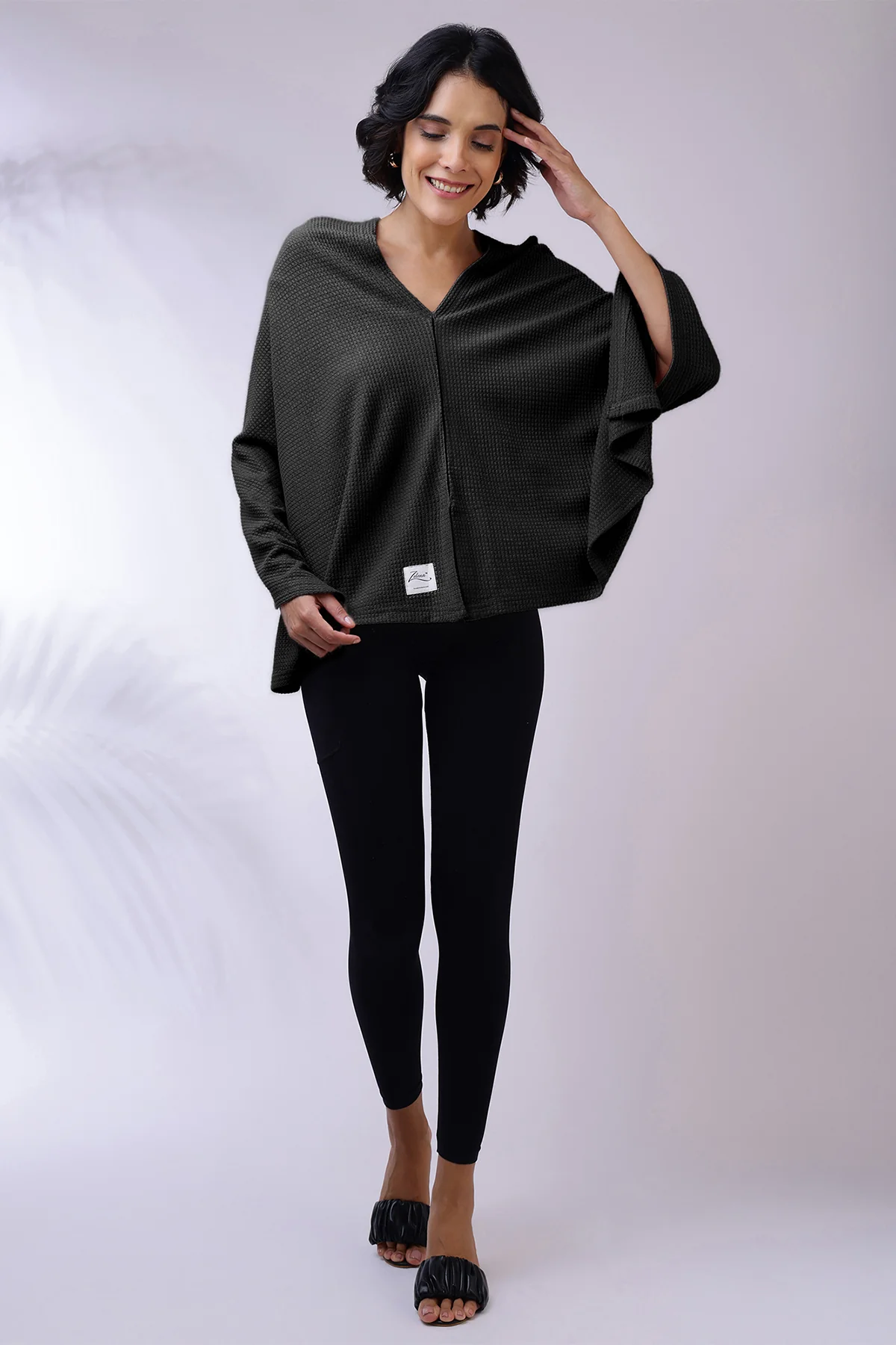 Elena Nursing Cover - Black - Image 13