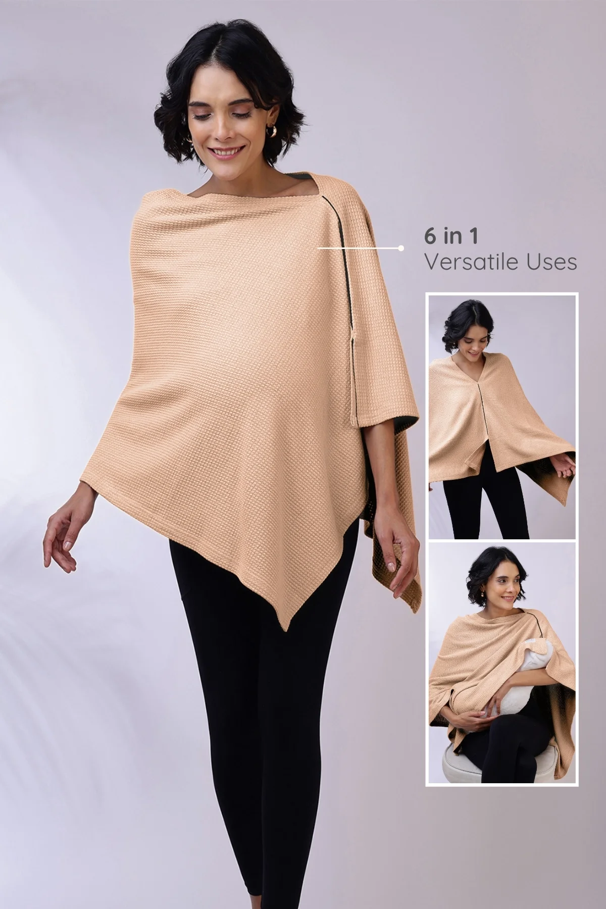 Elena Nursing Cover - Champagne - Image 6