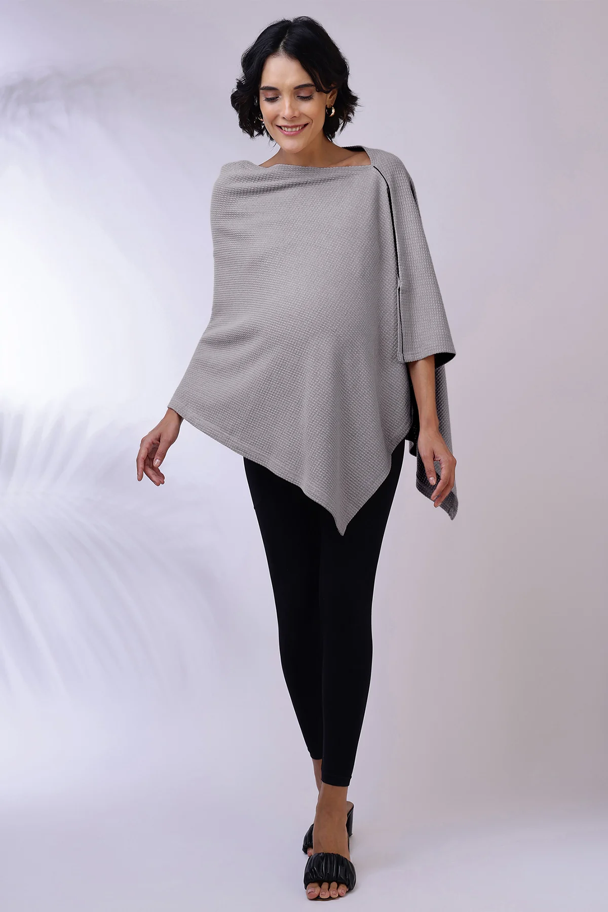 Elena Nursing Cover - Grey - Image 7
