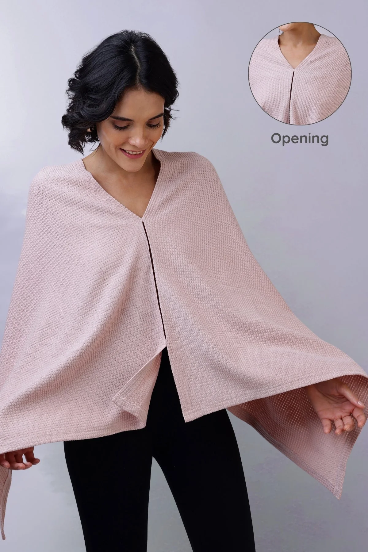 Elena Nursing Cover - Blush Pink - Image 15