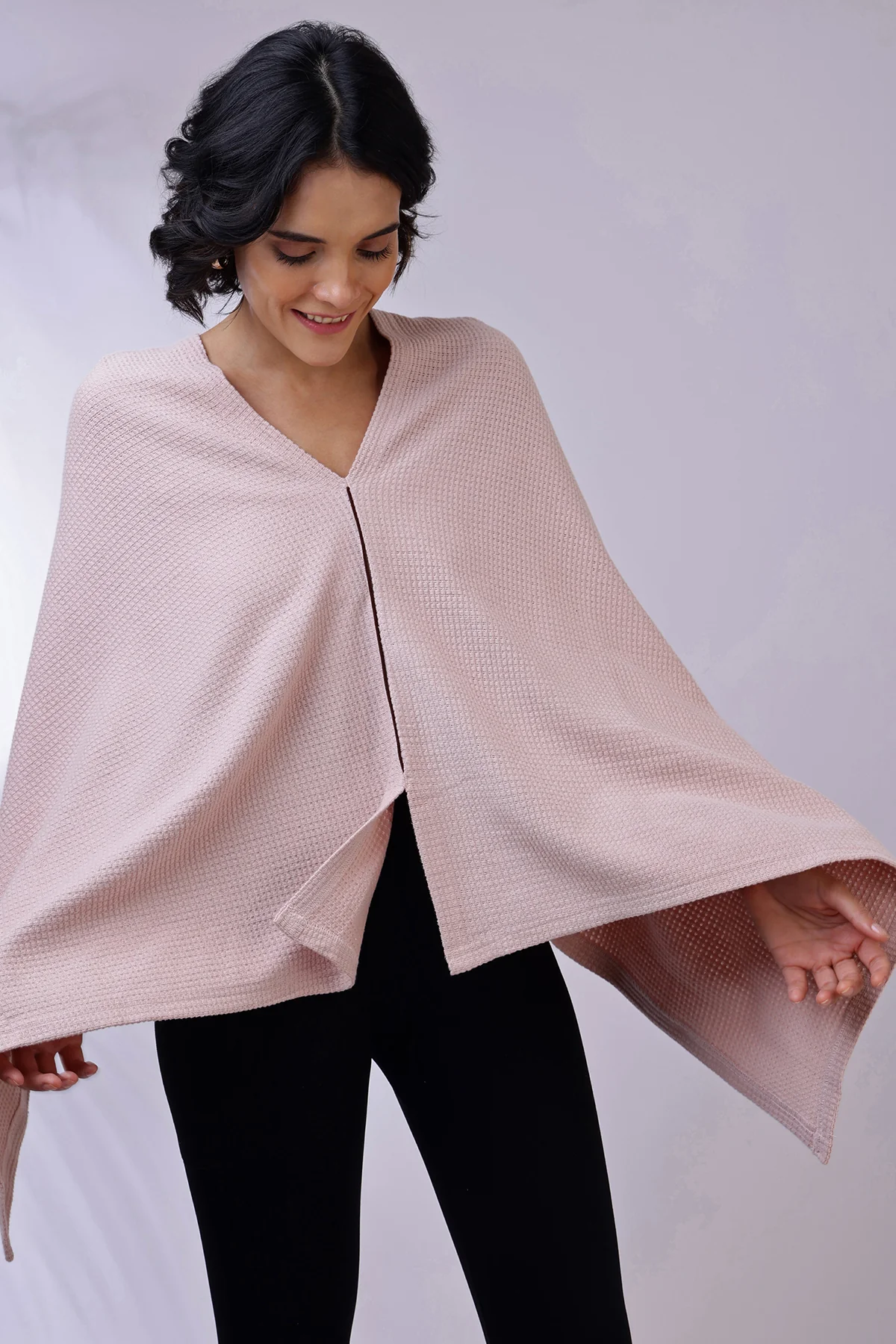 Elena Nursing Cover - Blush Pink - Image 7