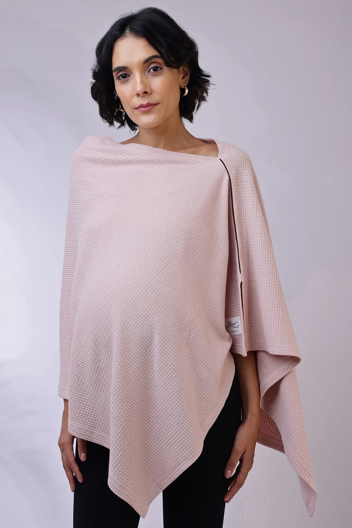 Elena Nursing Cover - Blush Pink - Image 9
