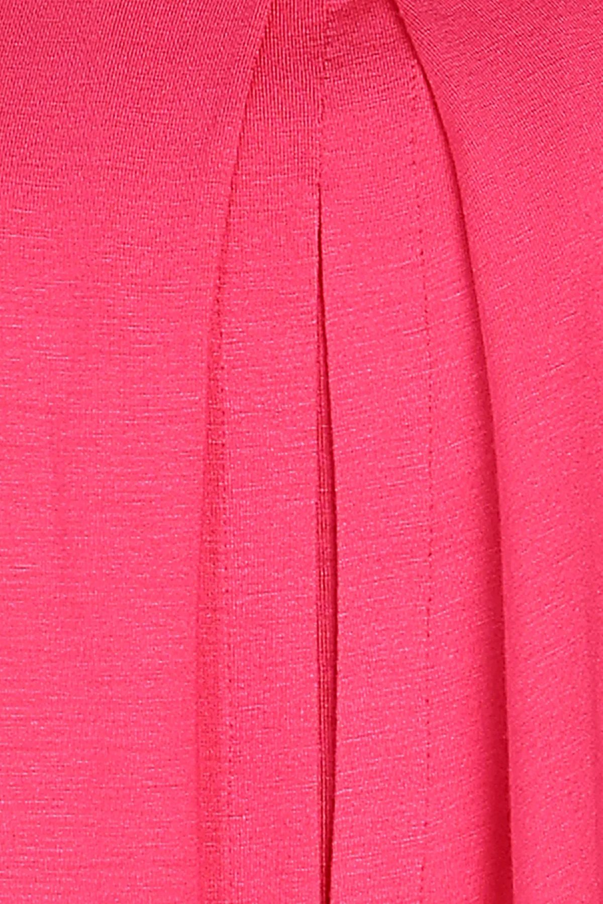 Fuchsia Front & Back Pleated Zipless Nursing Top - Image 9