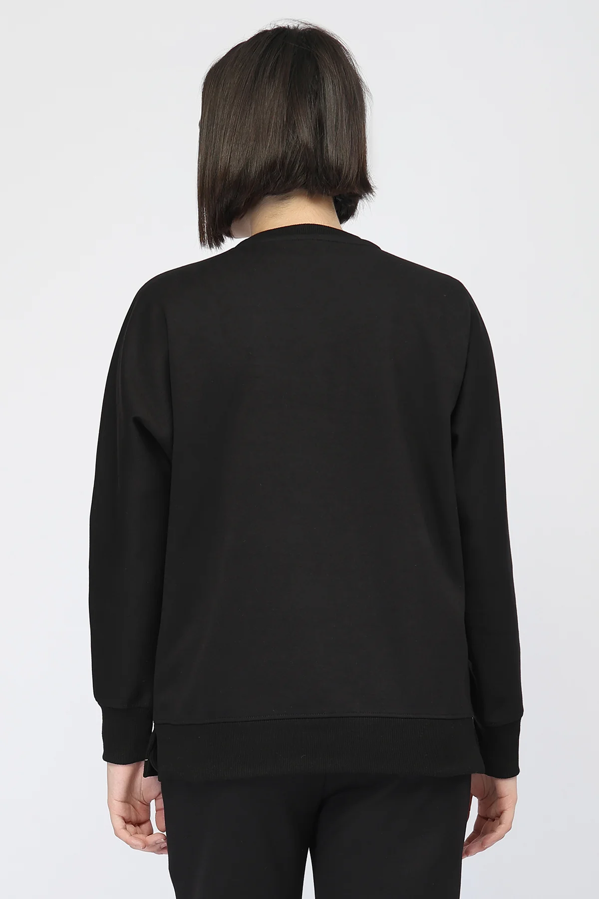 Laya Maternity Feeding Sweatshirt - Black - Image 3