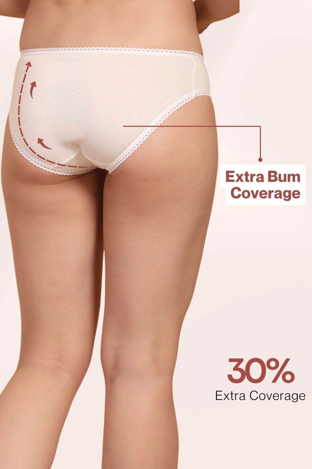 Monthly Disposable White Maternity Panty (Pack of 6) - Image 3