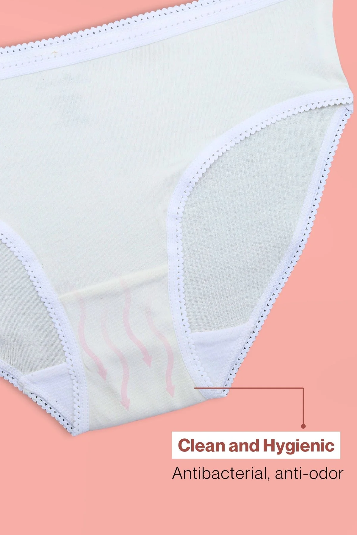 Monthly Disposable White Maternity Panty (Pack of 6) - Image 5