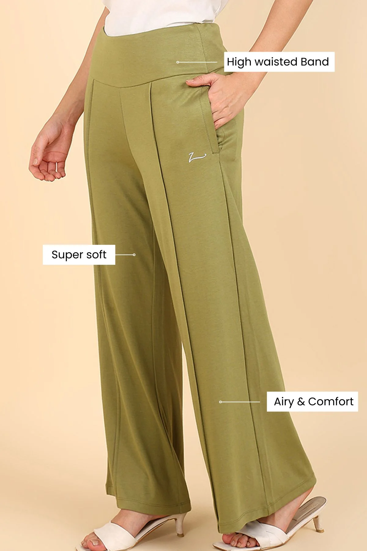 Olive Palazzo (Pregnancy & Postpartum) - Image 2