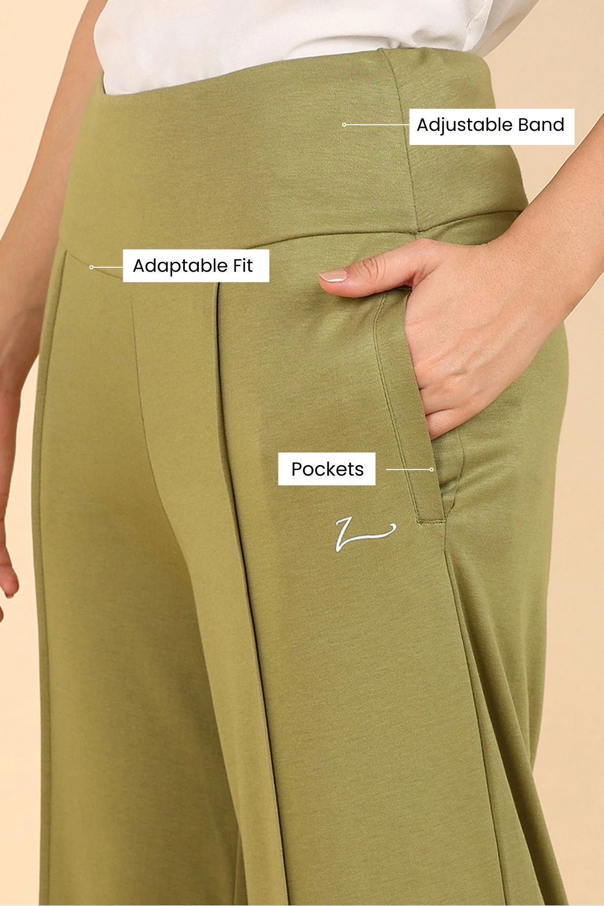 Olive Palazzo (Pregnancy & Postpartum) - Image 3