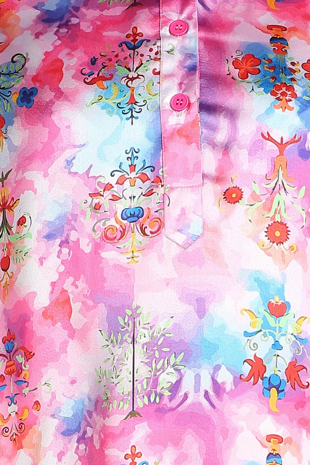 Pink Maternity Co-ord Set with Zipless Feeding - Image 7