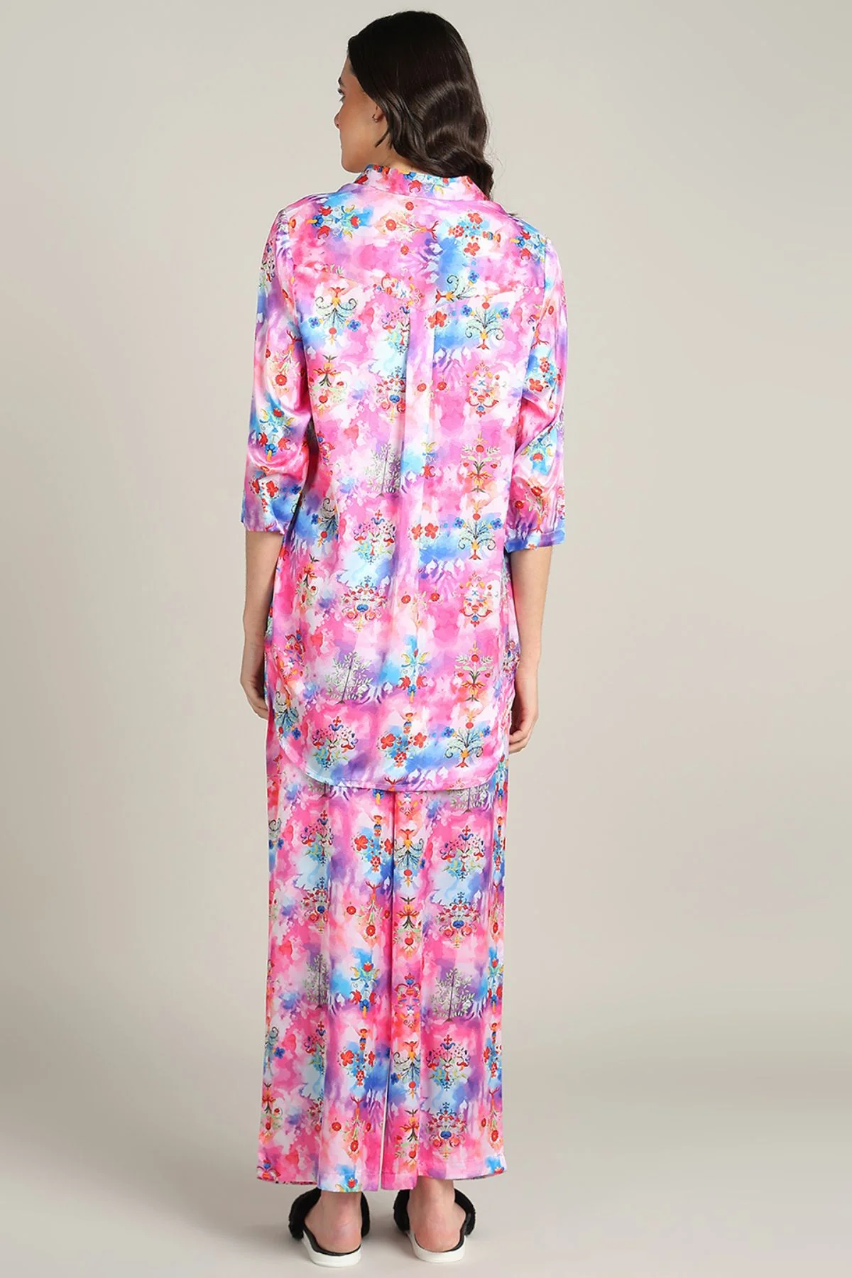 Pink Maternity Co-ord Set with Zipless Feeding - Image 8