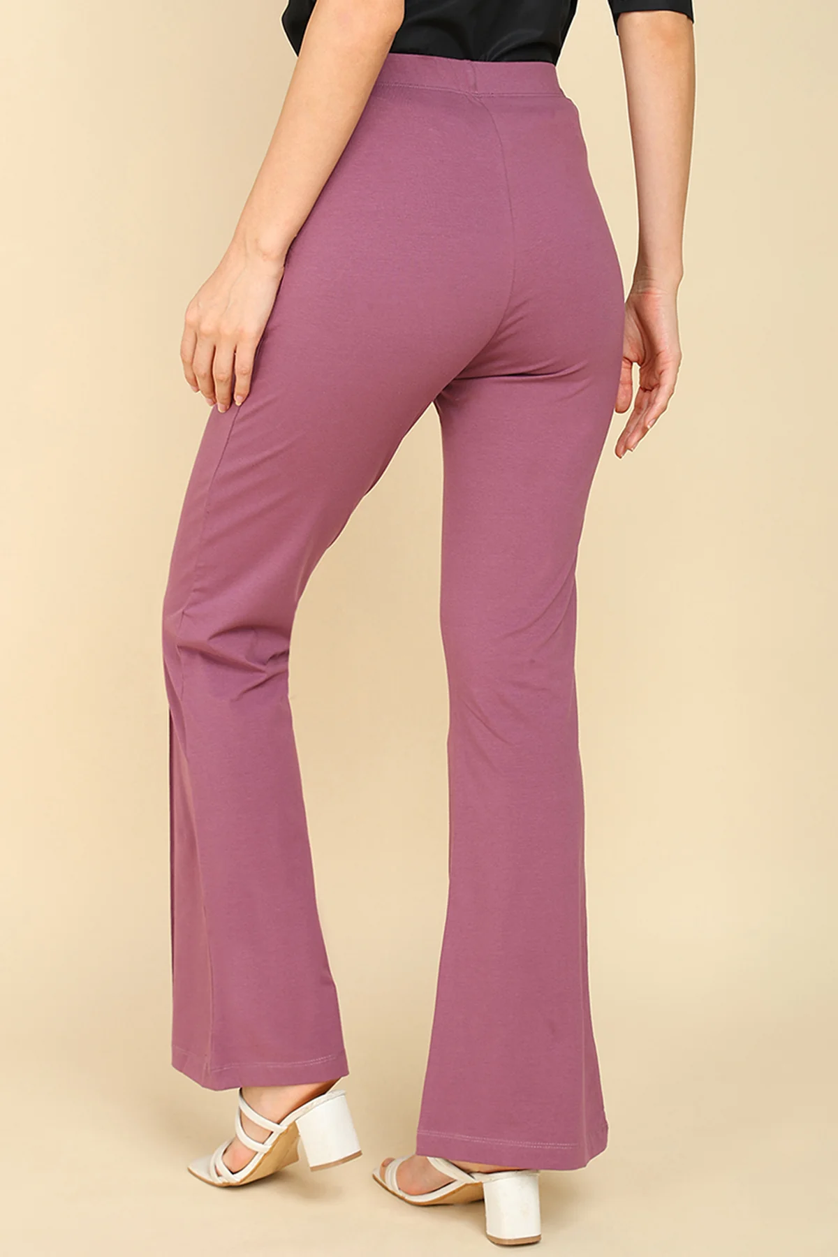 Pleated Pants Cotton Rosewood Maternity Pants (Pregnancy & Postpartum) - Image 10