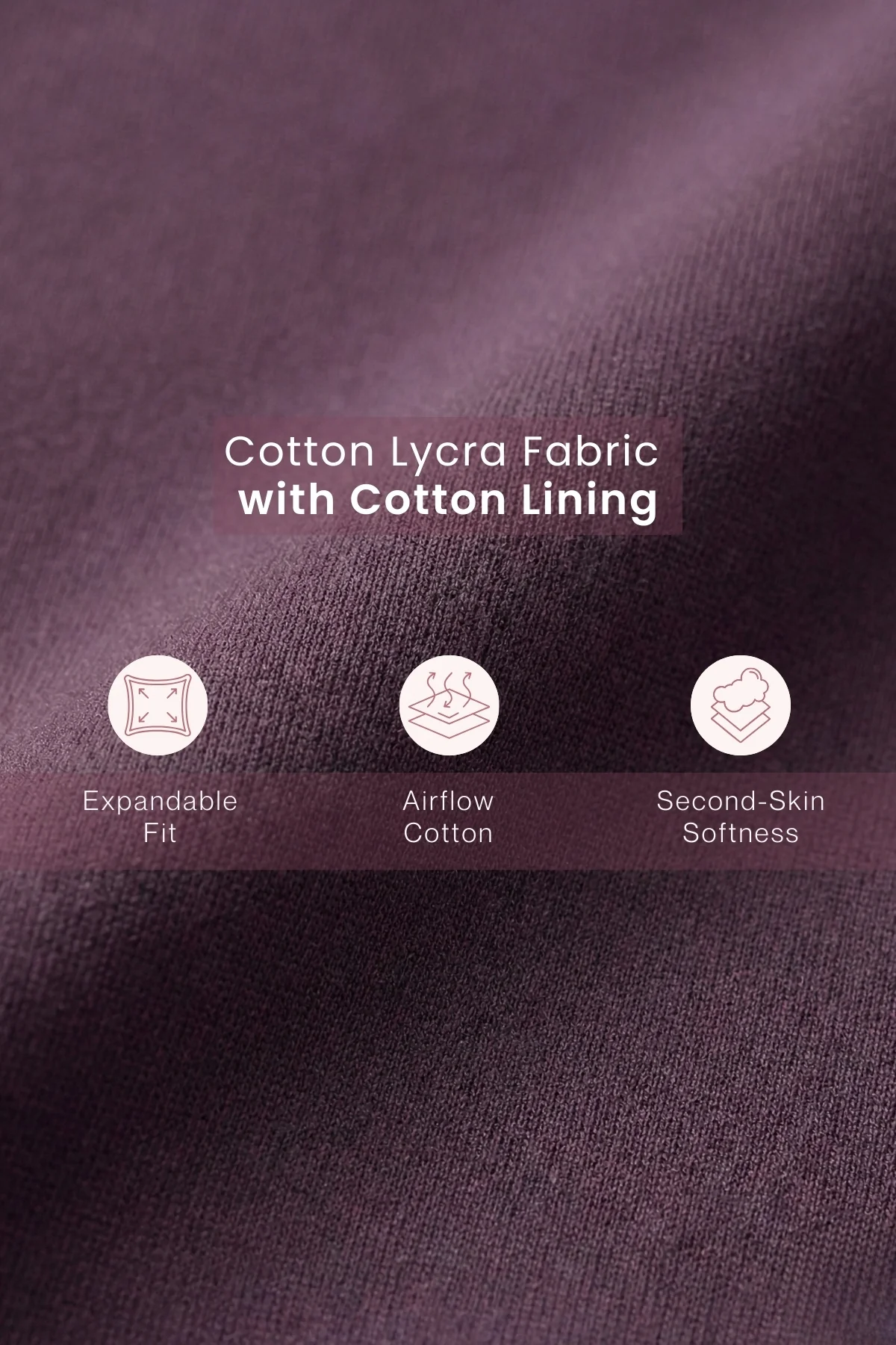 SecureFit Cotton Fixed-Pad Feeding Bra Pack of 3 - (Purple, Lavender & Dark Skin) - Image 10